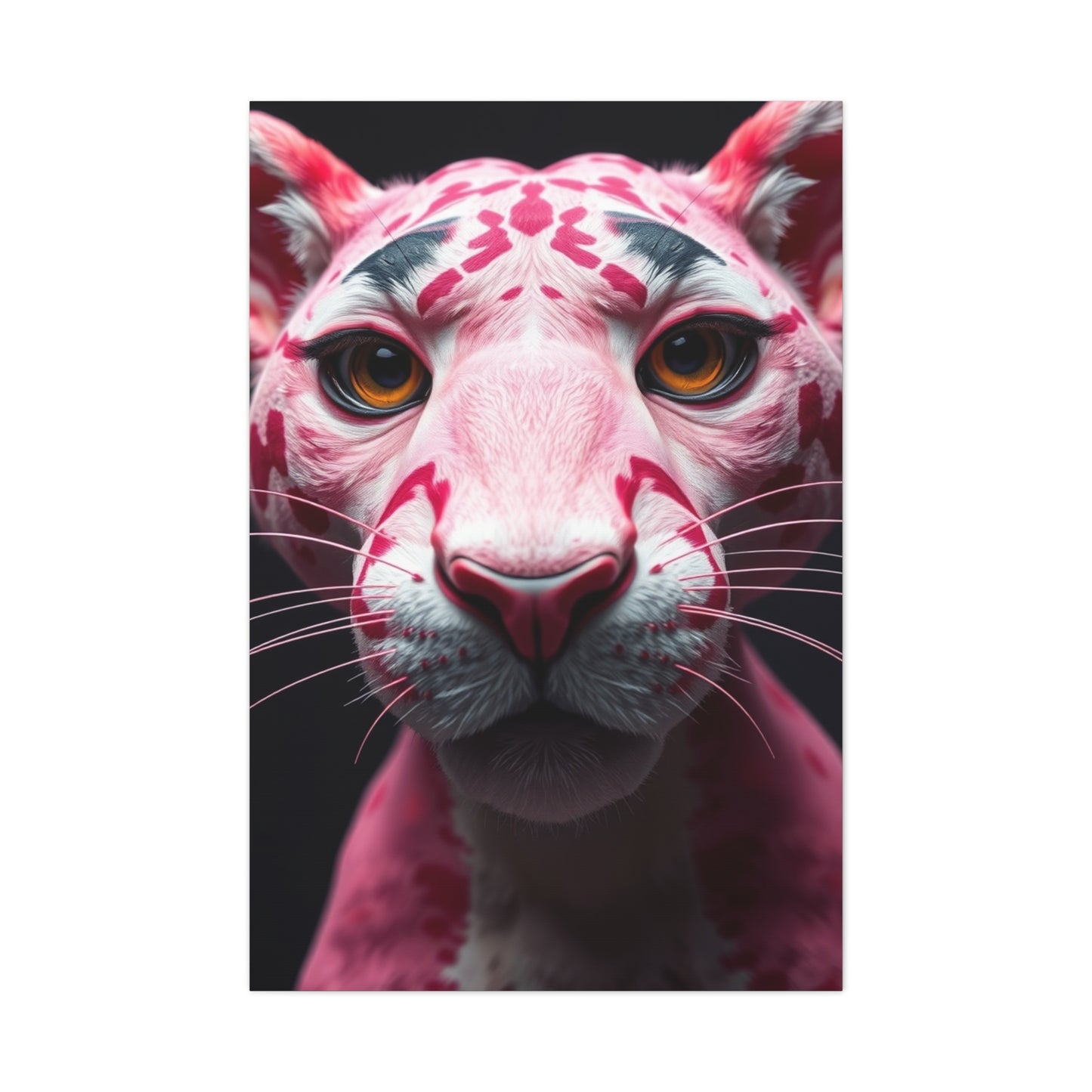 Rosy Panther Enchantment Wall Art & Canvas Print