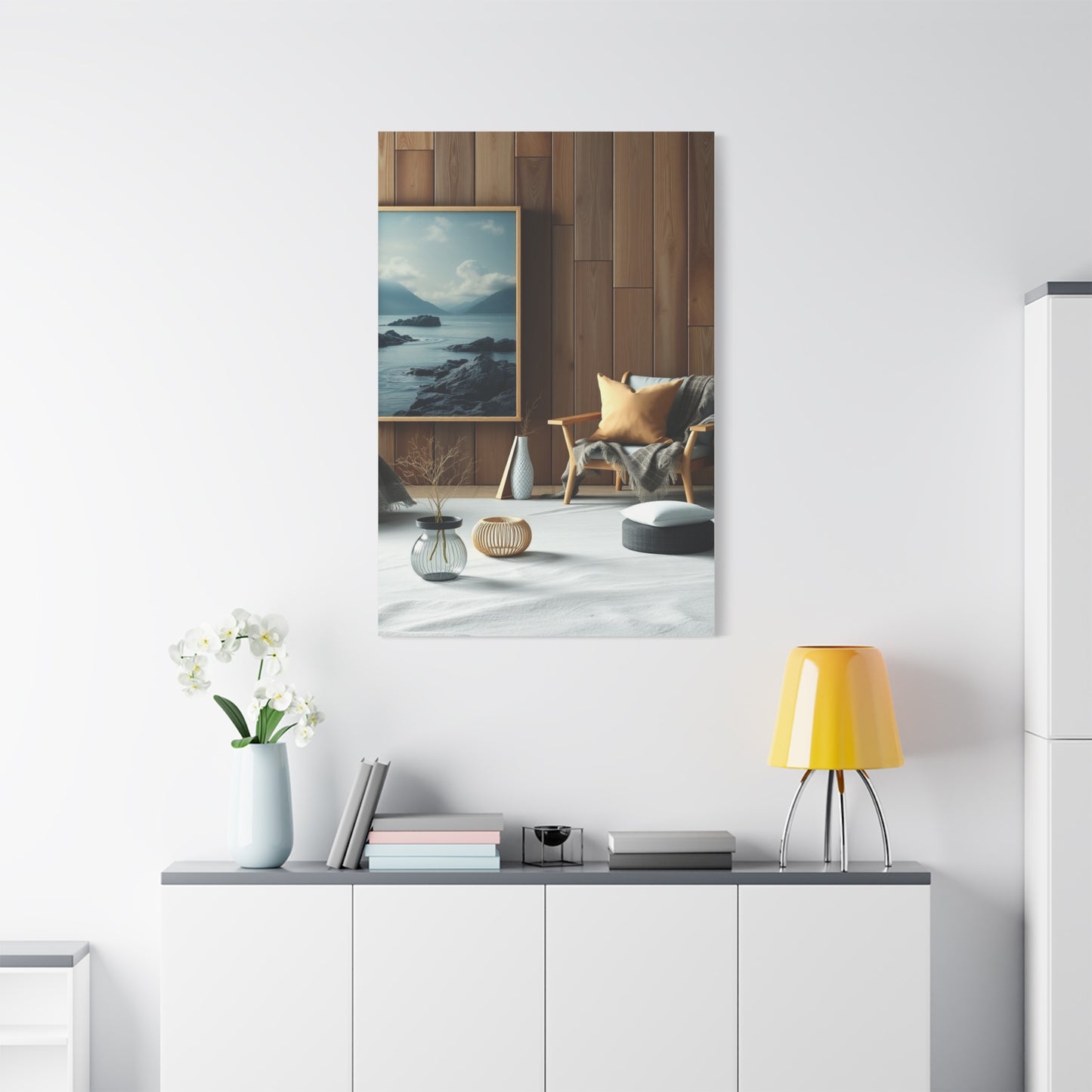 Aurora Whisper Canvas Wall Art & Canvas Print