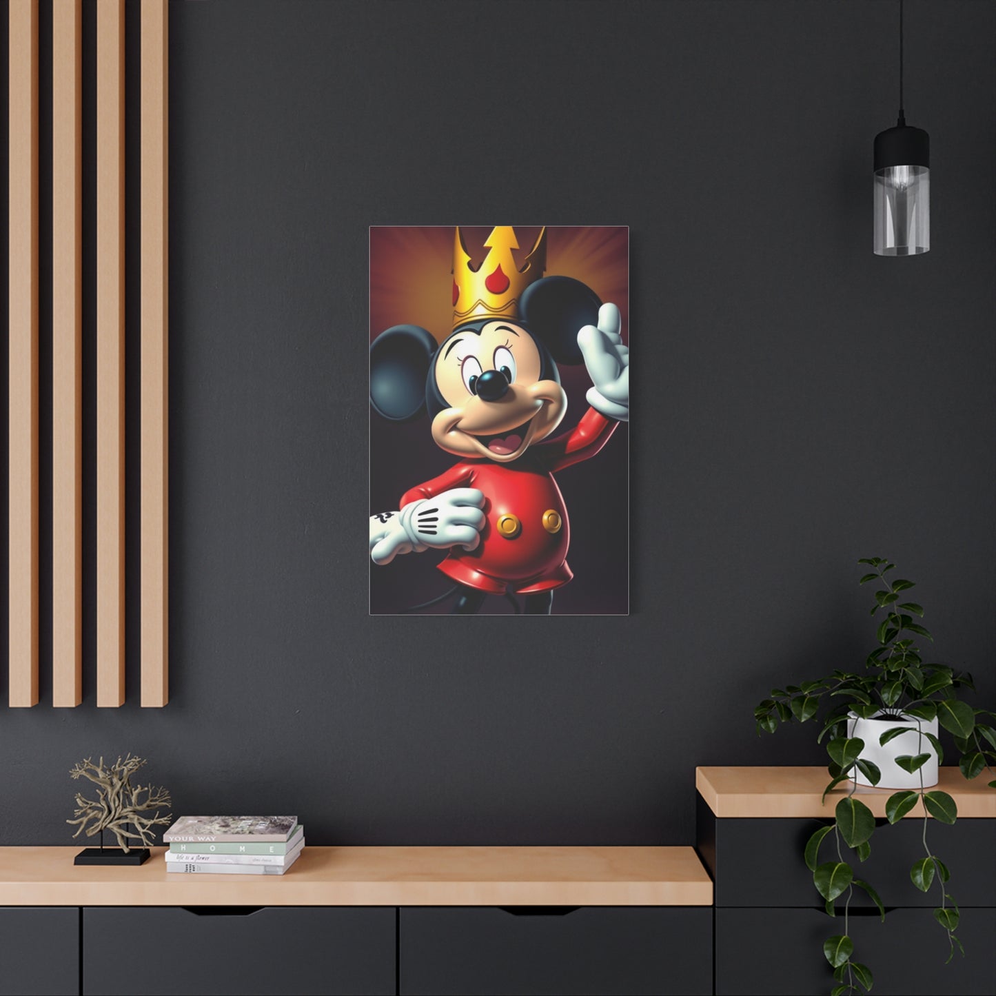 Mickey Majesty Canvas Wall Art & Canvas Print