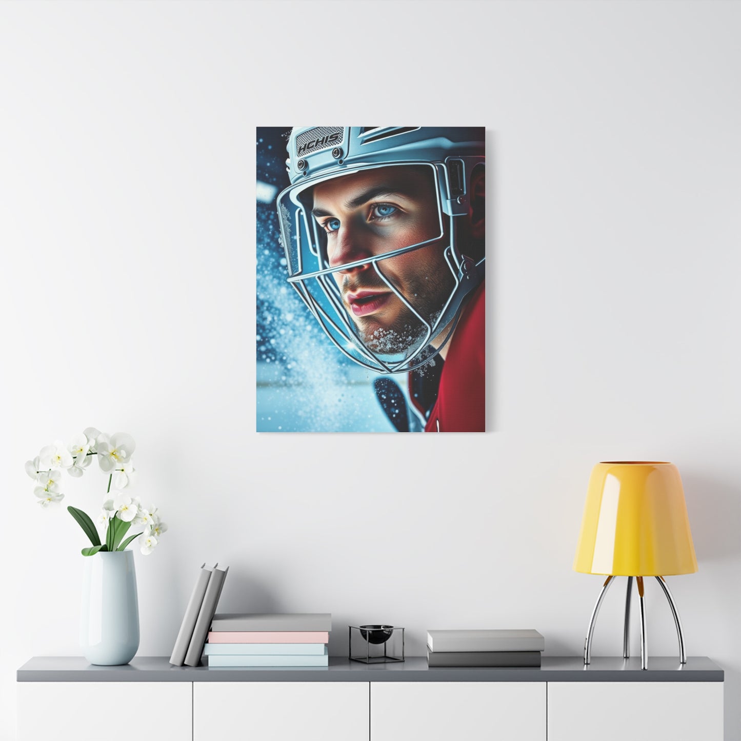 Vision Hockey Art Art Wall Art & Canvas Print