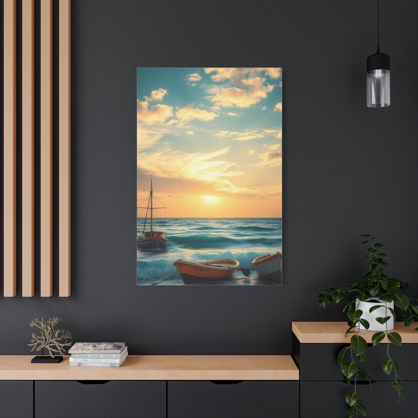 Modern Shores Opulence Wall Art & Canvas Print