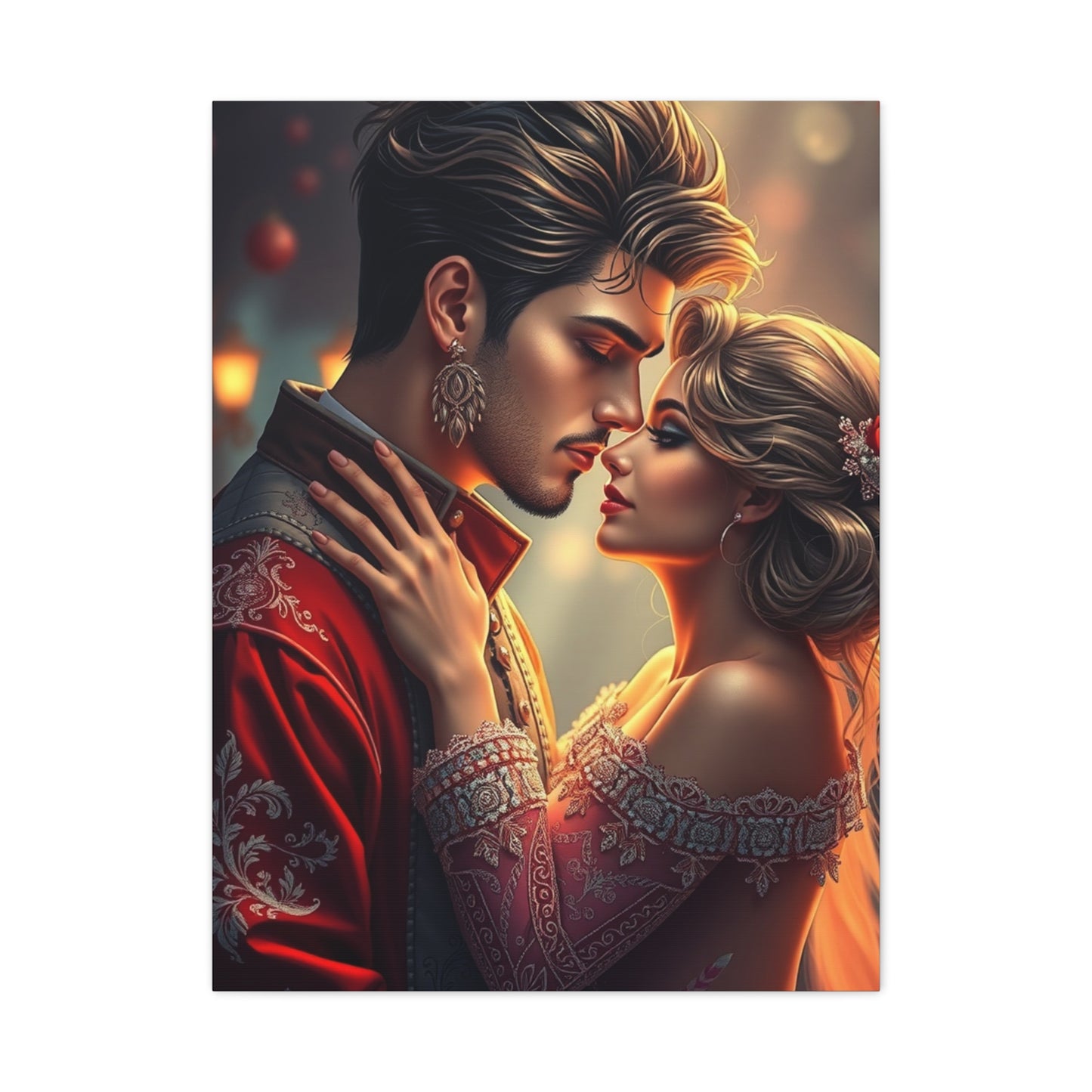 Celestial Romance Canvas Wall Art & Canvas Print
