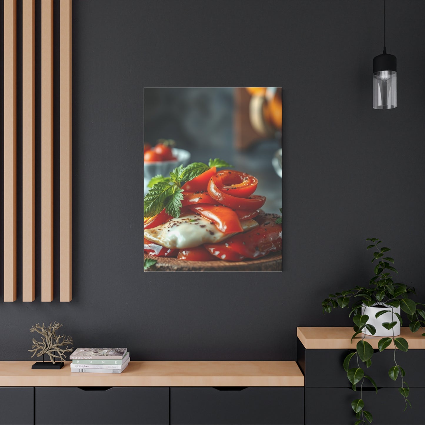 Vision Italian Food Art Art Wall Art & Canvas Print