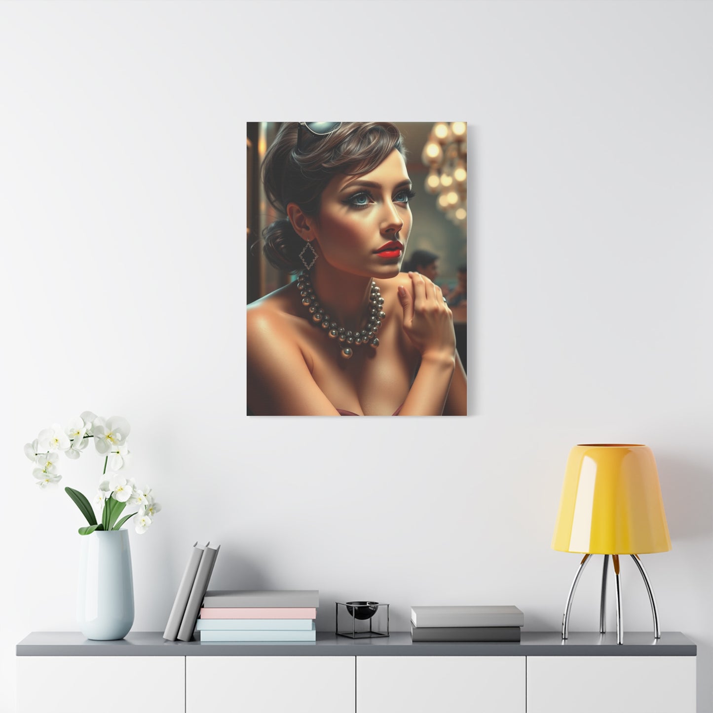 Breakfast At Tiffany’s Characters Art Luxury Canvas Wall Art & Canvas Print