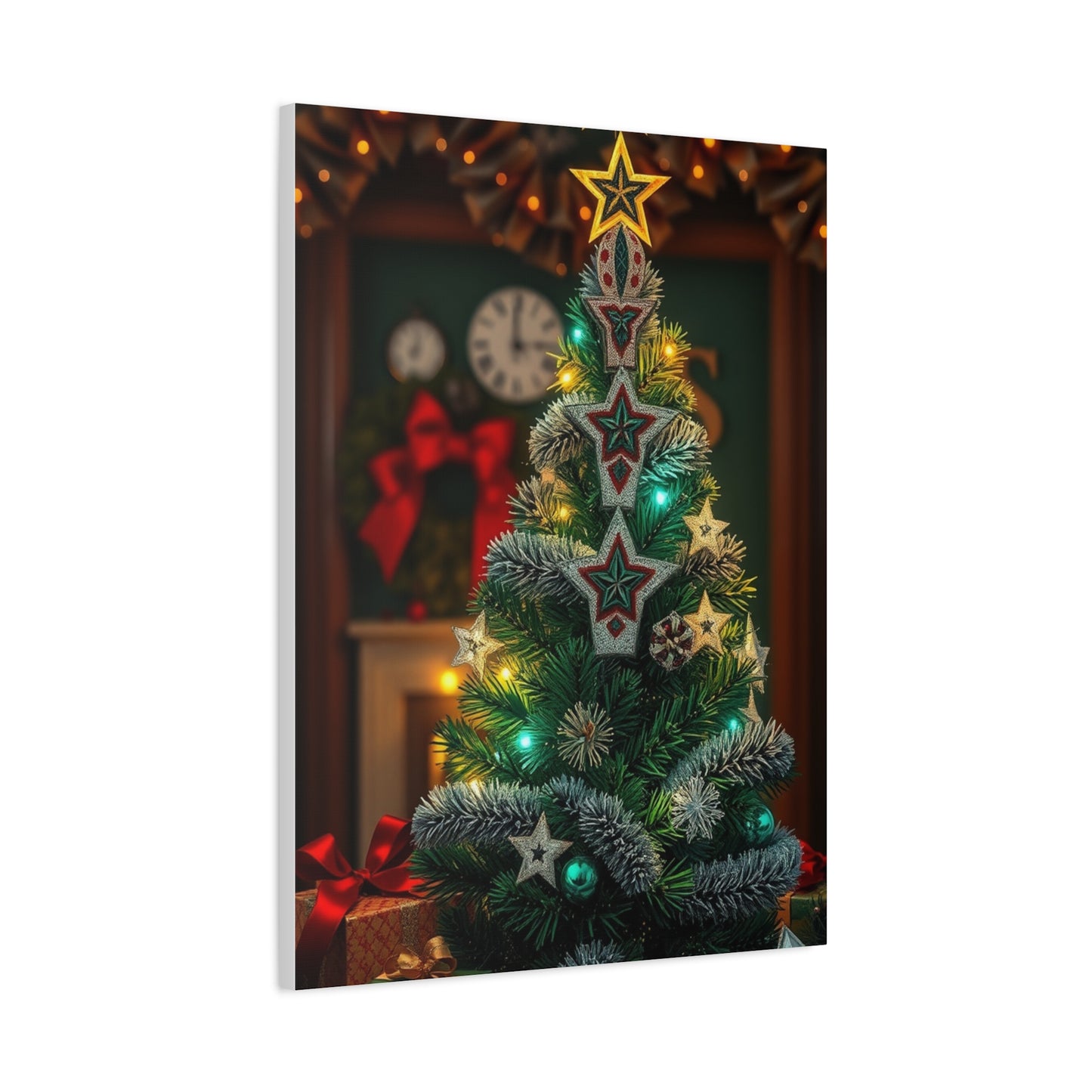 Classic Christmas Splendor Canvas