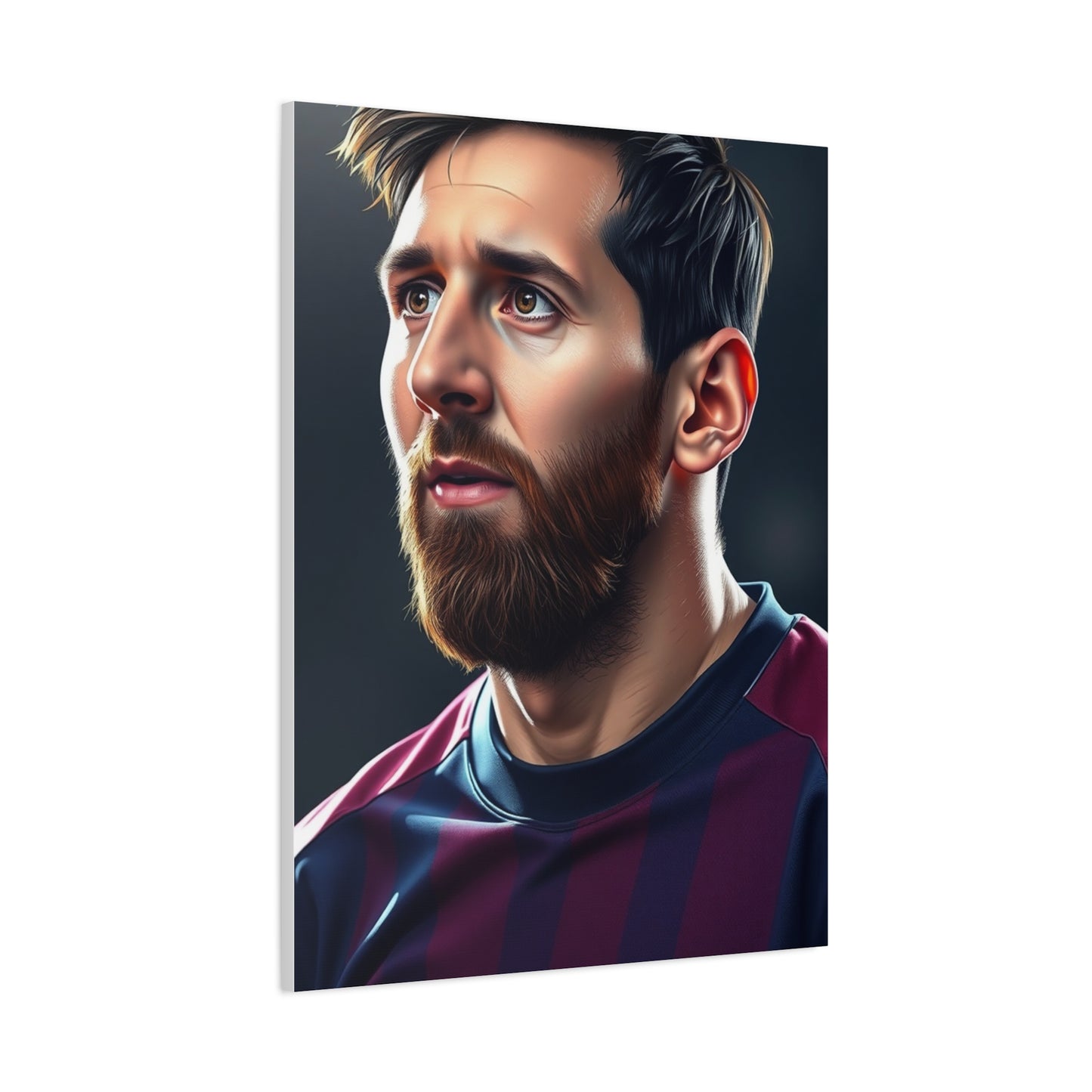Ethereal Messi: Artistry on Canvas Wall Art & Canvas Print