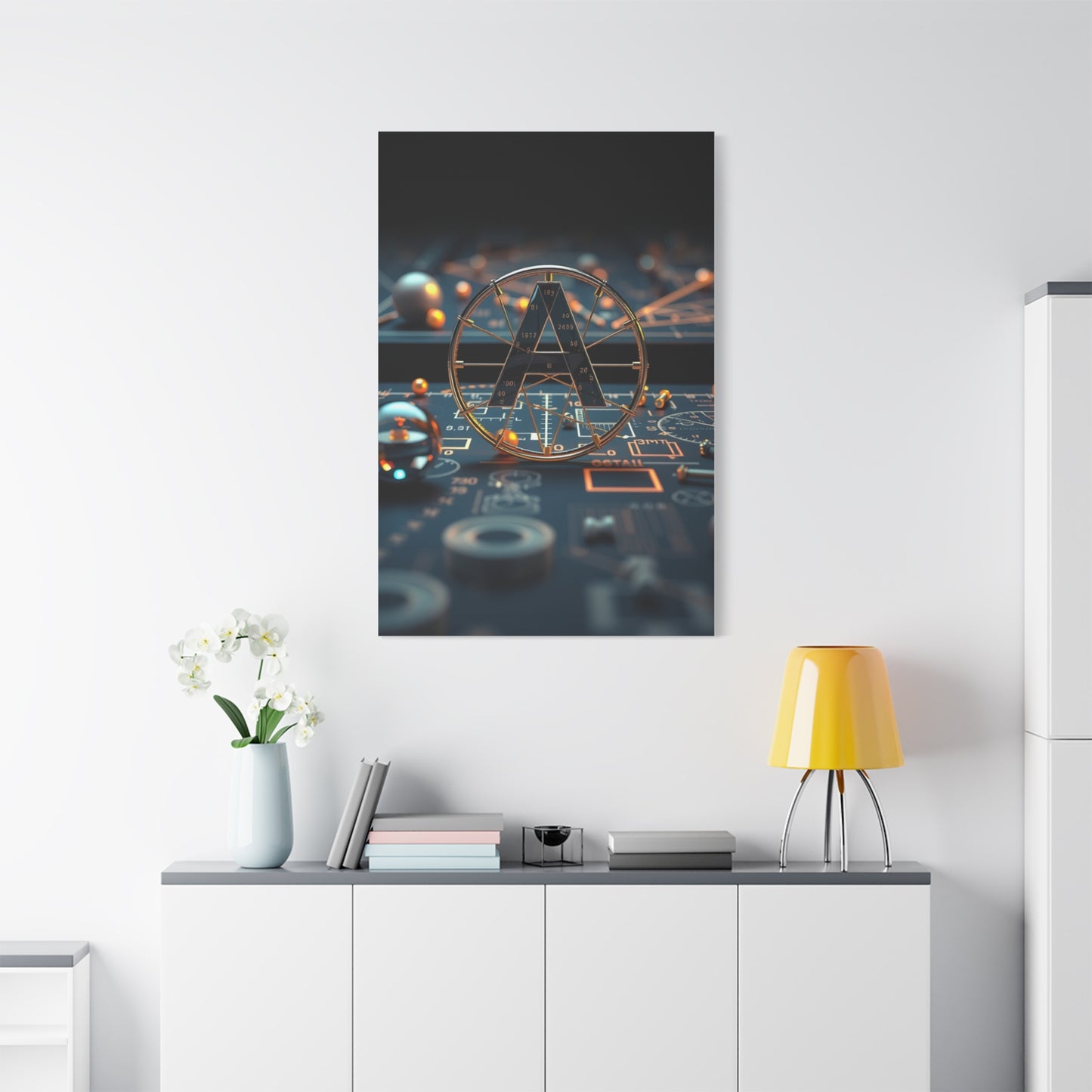 Mathematics Art Luxury Canvas Wall Art & Canvas Print