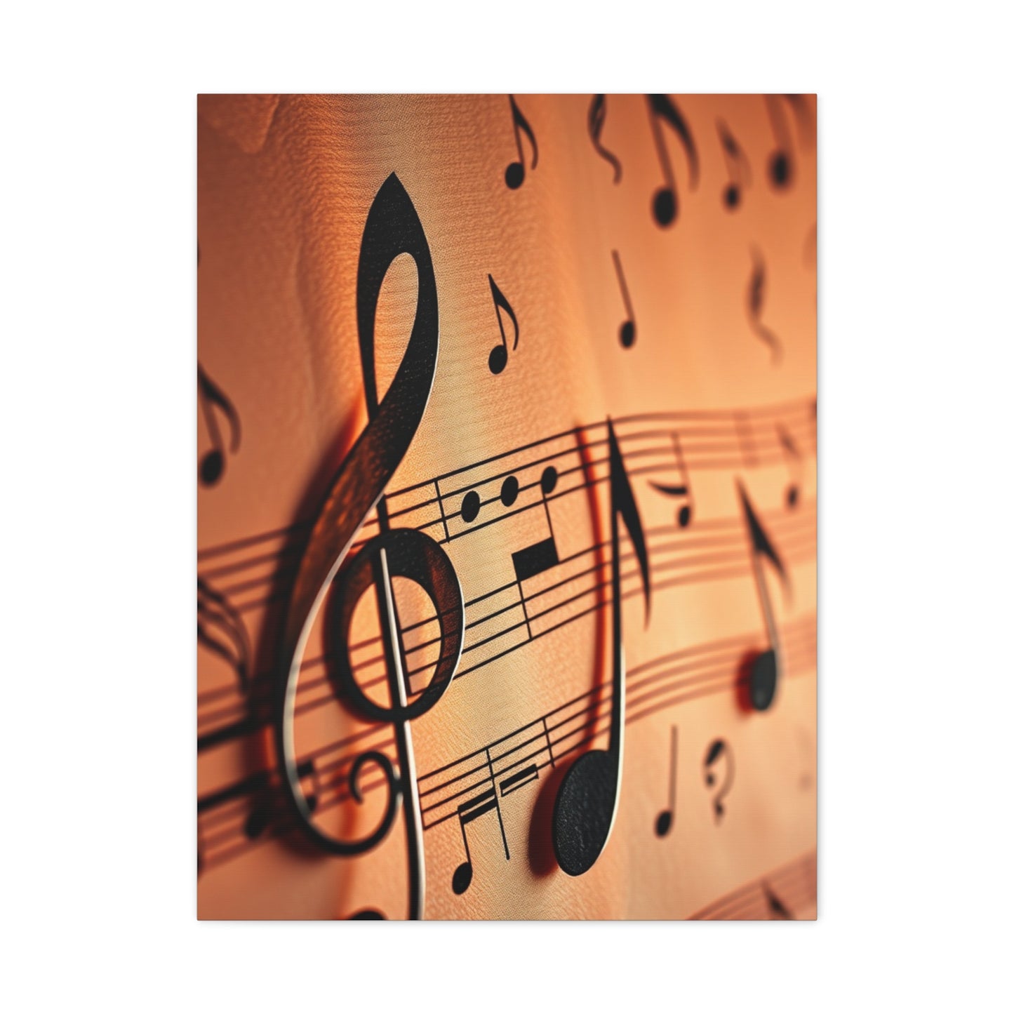 Musical Notes Art Supreme Gallery Wall Art & Canvas Print