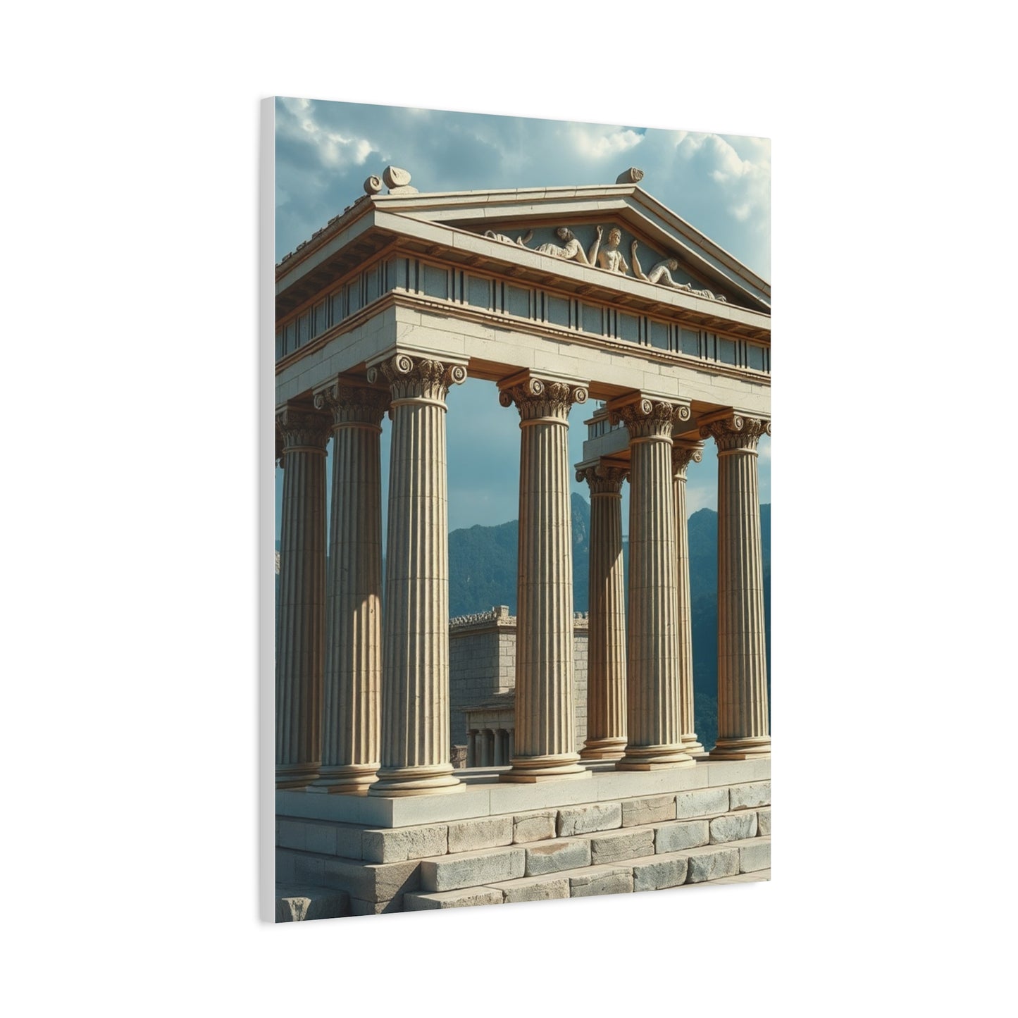 Greek Art Refined Canvas Wall Art & Canvas Print
