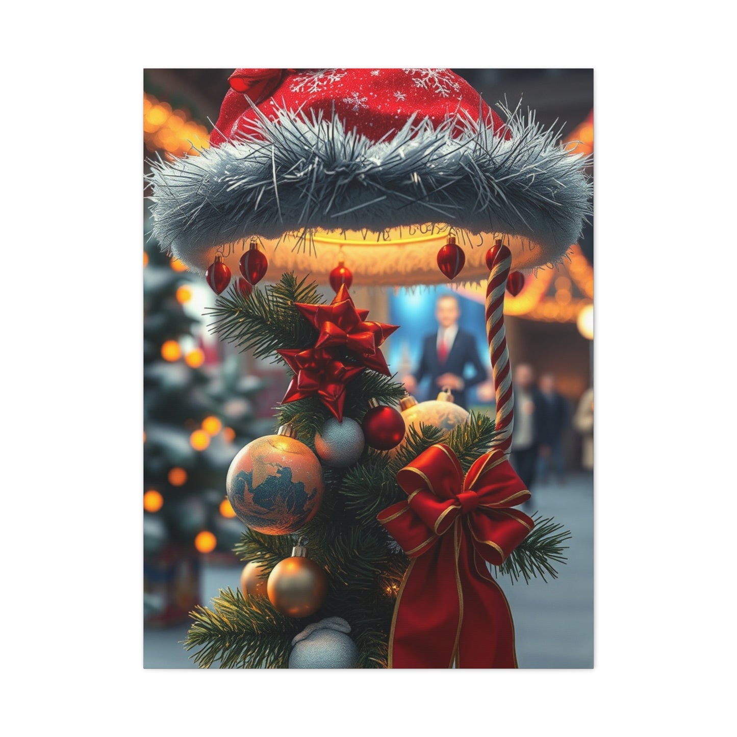 Ethereal Winter Artistry Wall Art & Canvas Print