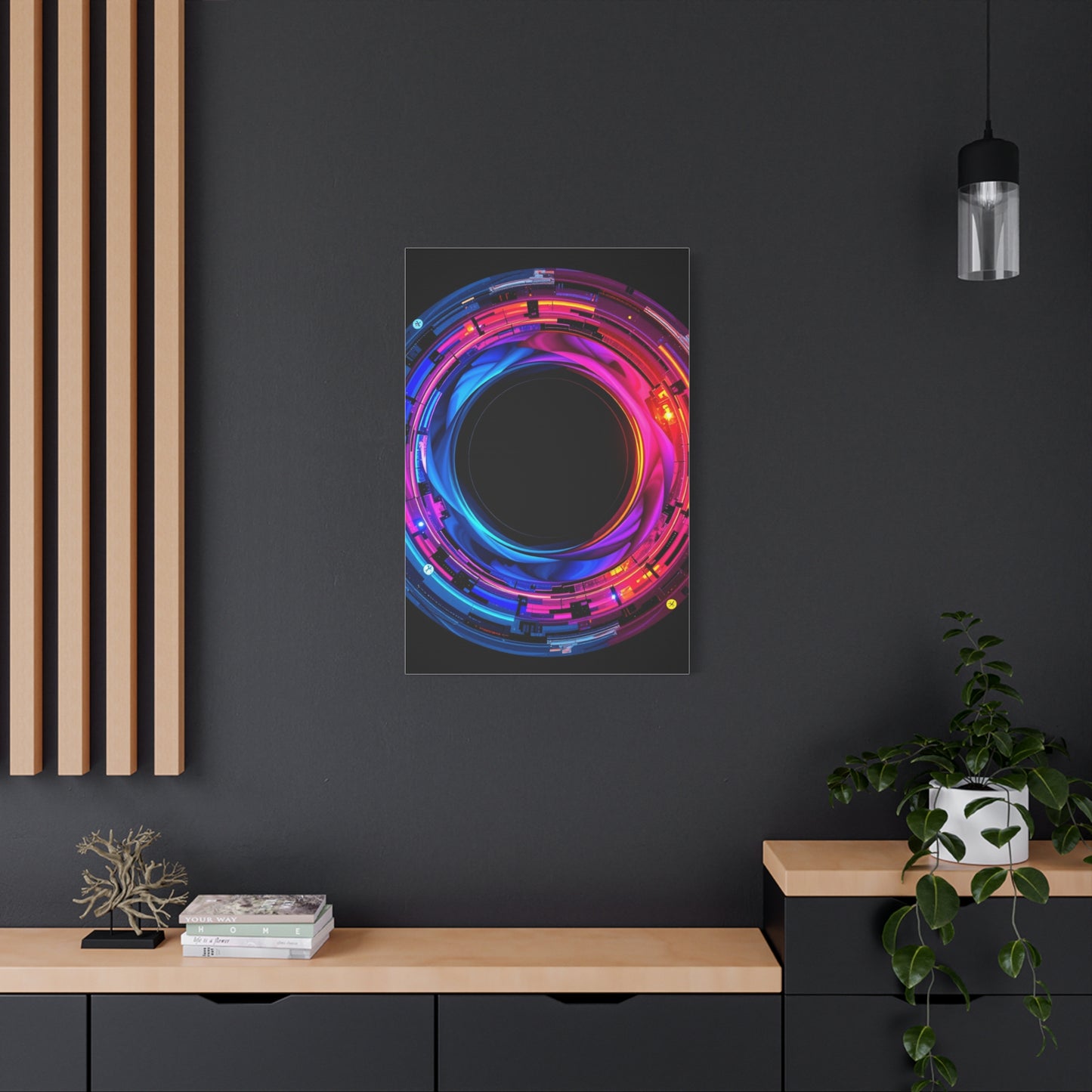 Serene Halo Enchantment wall art & canvas print