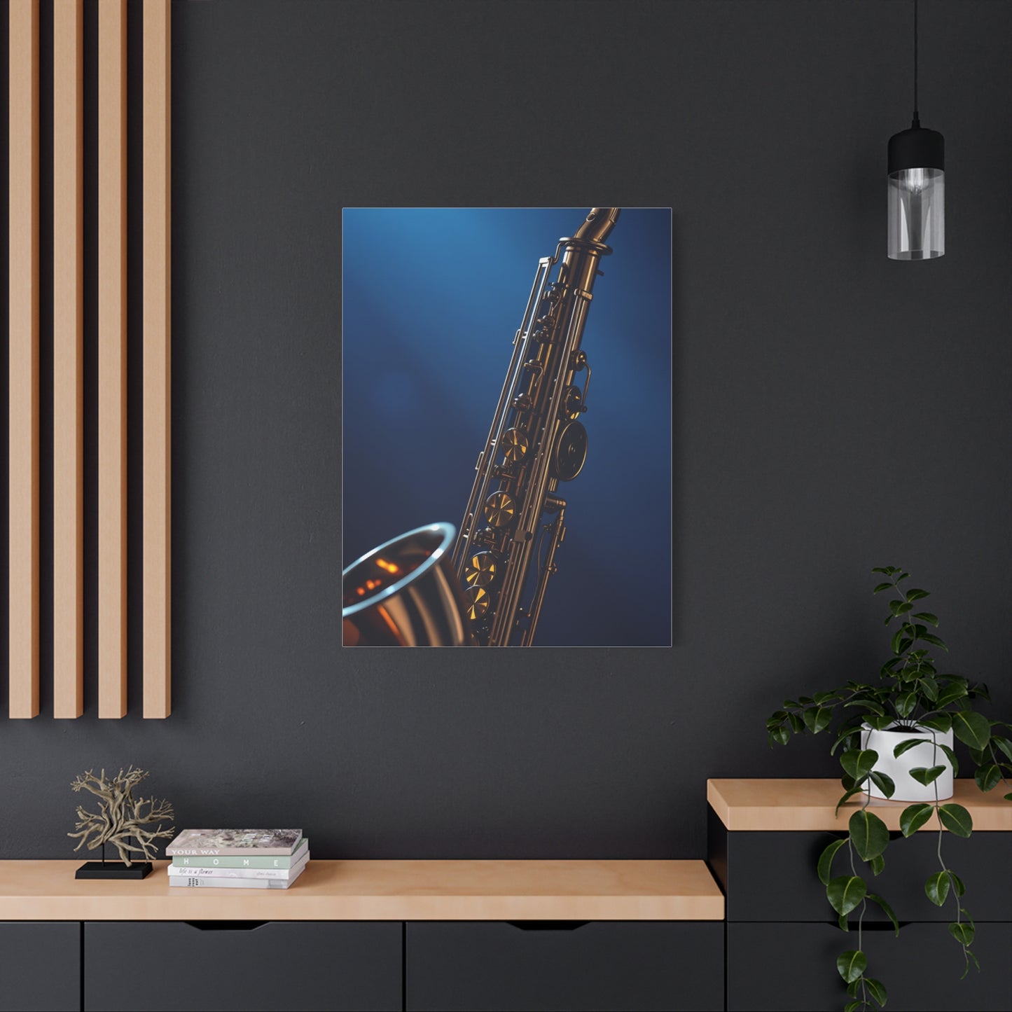 Saxophone Art Refined Canvas Wall Art & Canvas Print