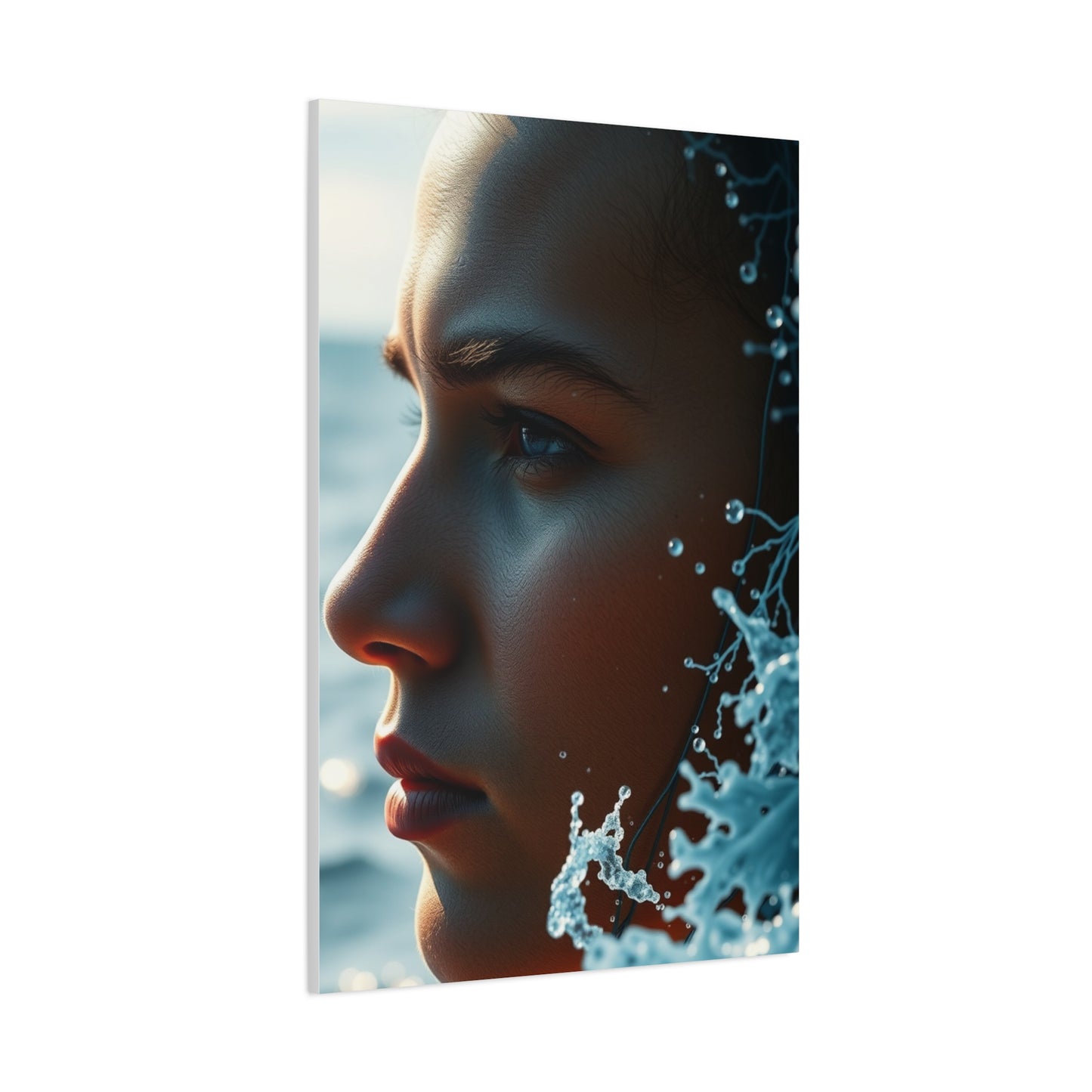 Aqua Mirage Grandeur Wall Art & Canvas Print