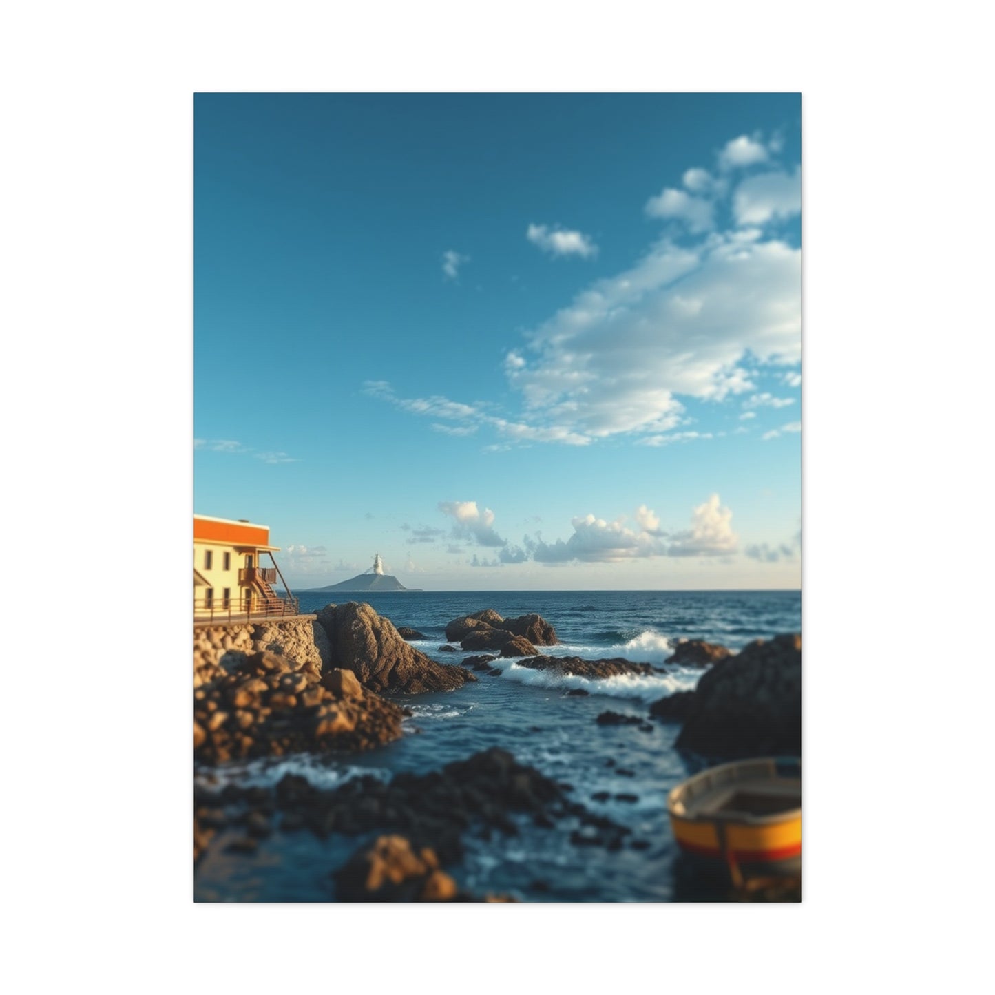 Azure Horizon Artistry Wall Art & Canvas Print