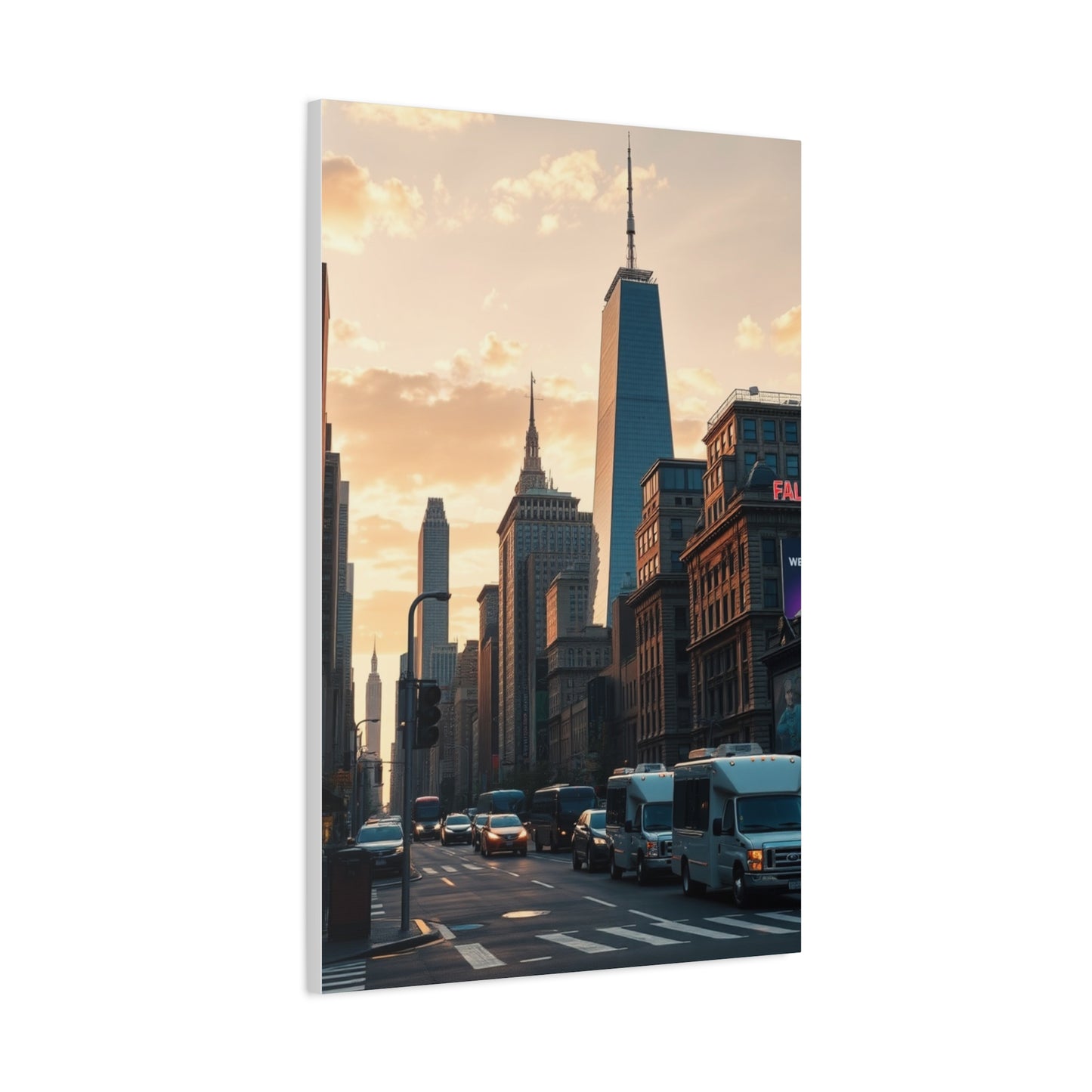 Empire Skyline Elegance Wall Art & Canvas Print