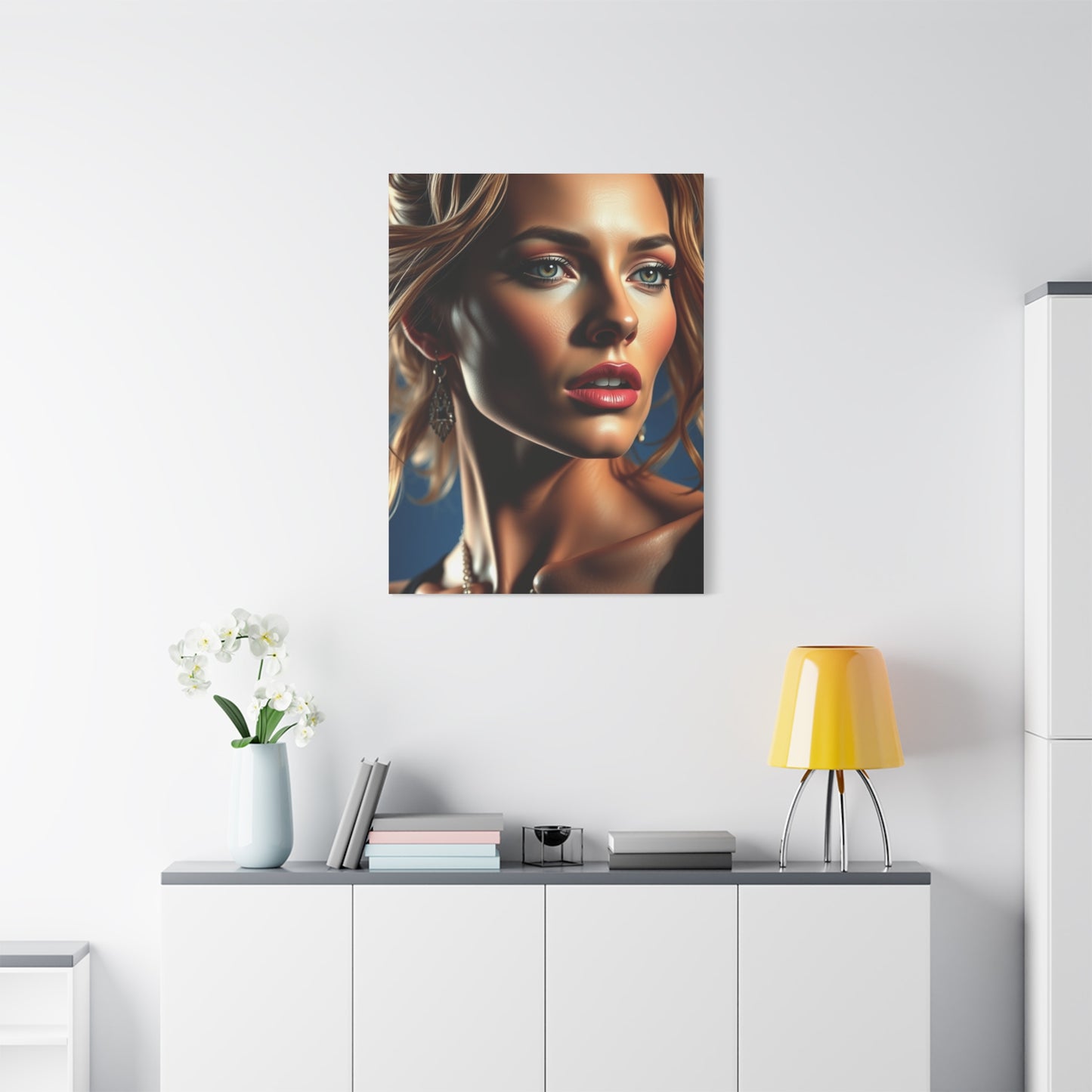 Refined Moss Expression Wall Art & Canvas Print