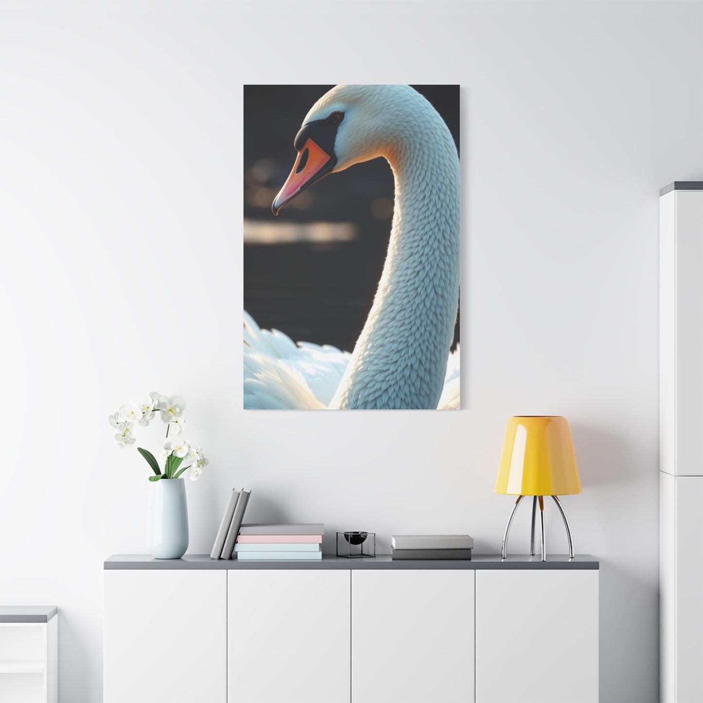 Swan Art Luxury Canvas Wall Art & Canvas Print
