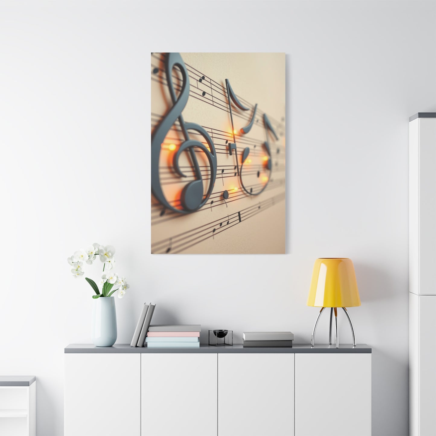 Elite Musical Notes Art Vision Wall Art & Canvas Print
