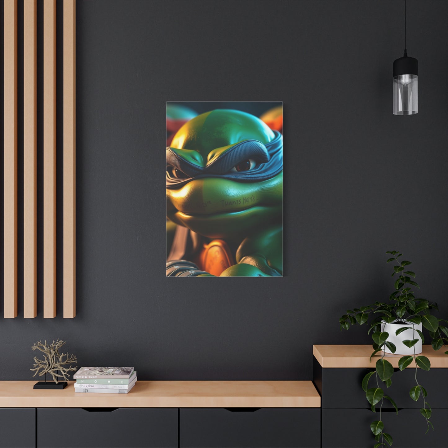 Masterpiece Teenage Mutant Ninja Turtles Characters Art Vision Wall Art & Canvas Print