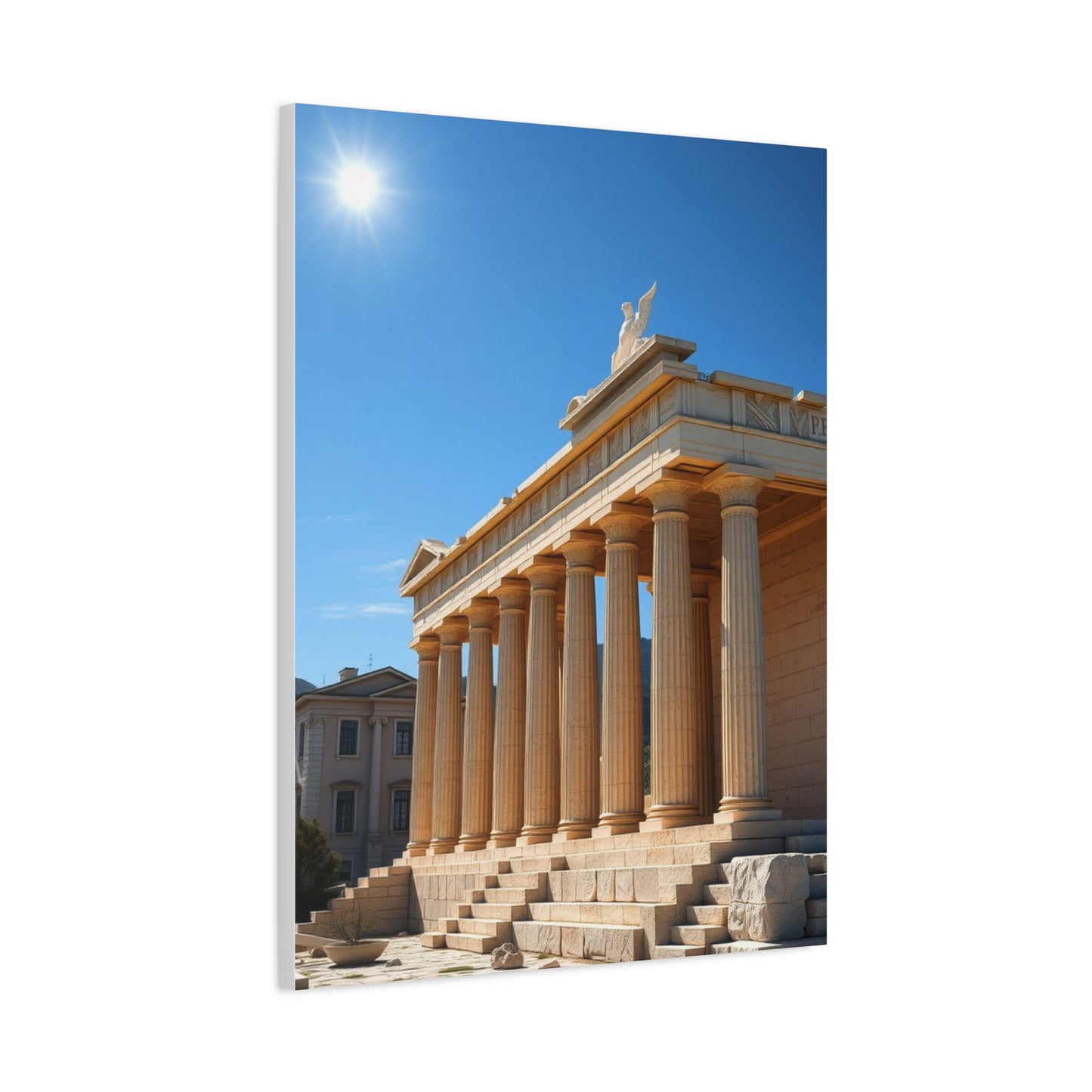 Hellenic Elegance Canvas Wall Art & Canvas Print