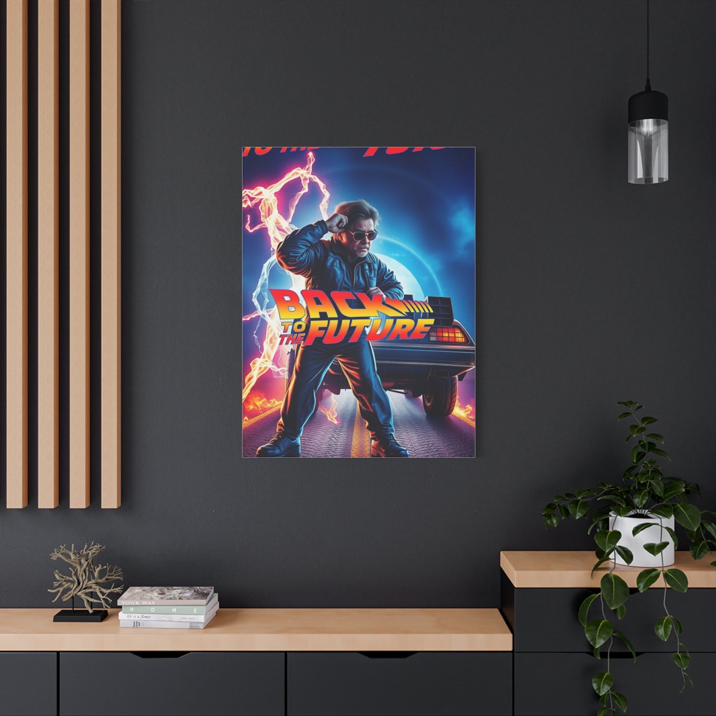 Back to the Future Art Refined Canvas Wall Art & Canvas Print