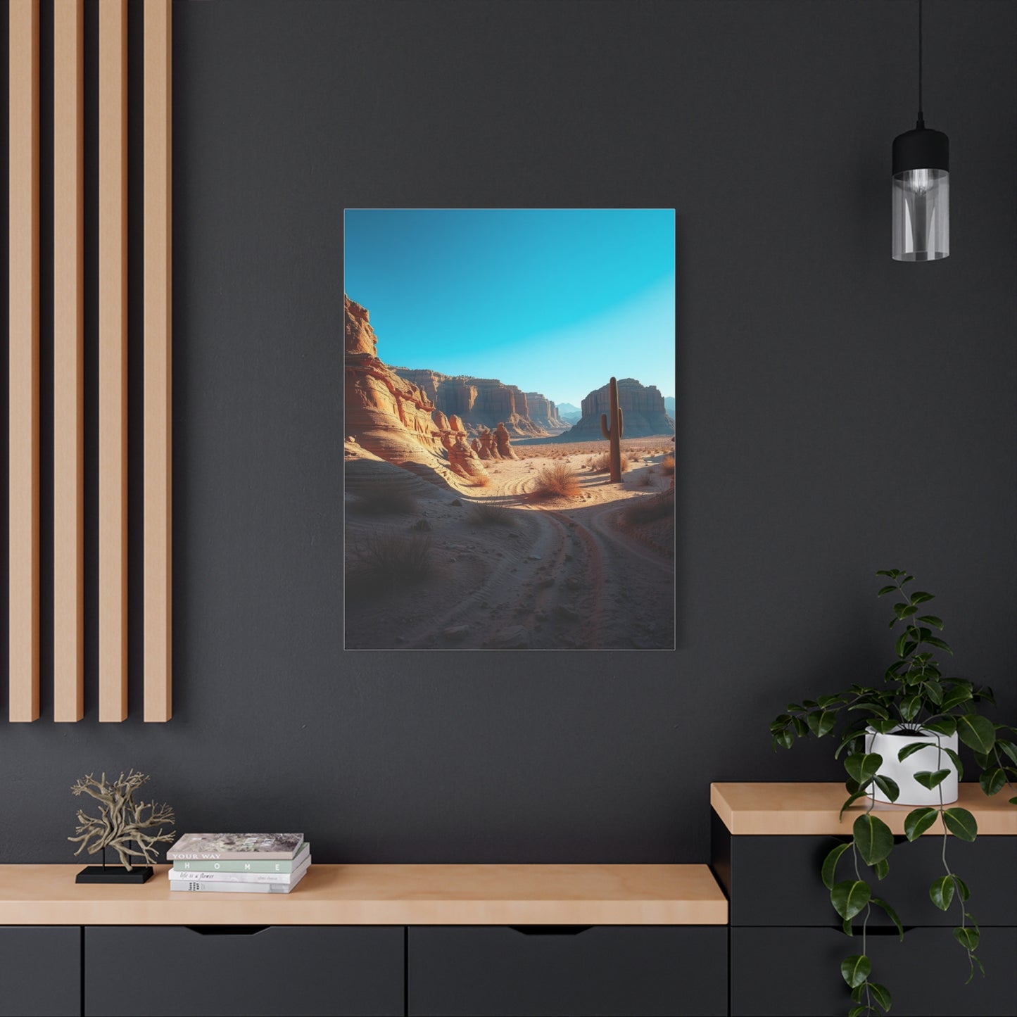 Sienna Horizon Painting Wall Art & Canvas Print
