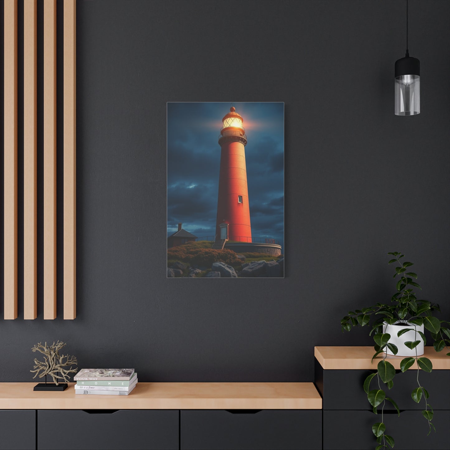 Beacon of Serenity Canvas Wall Art & Canvas Print
