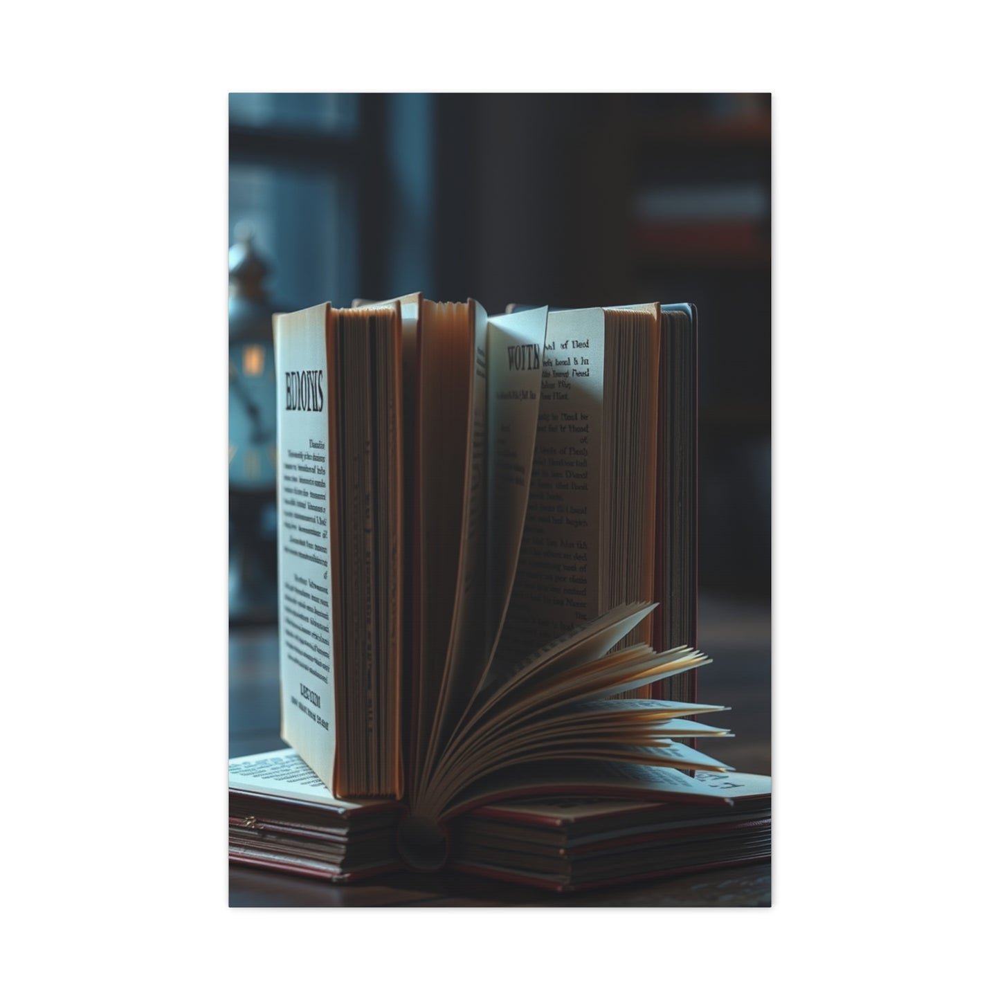 Elite Book Art Vision Wall Art & Canvas Print