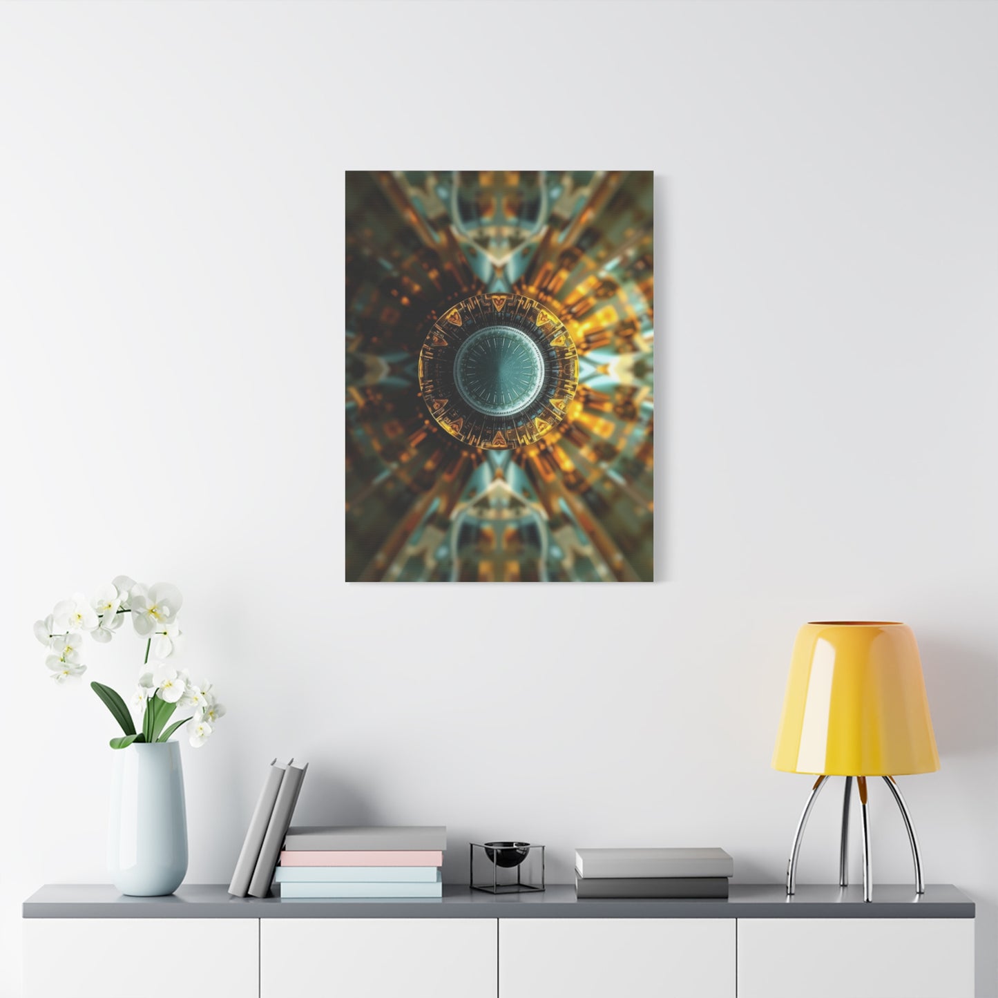 Circular Abstract Art Luxury Canvas Wall Art & Canvas Print