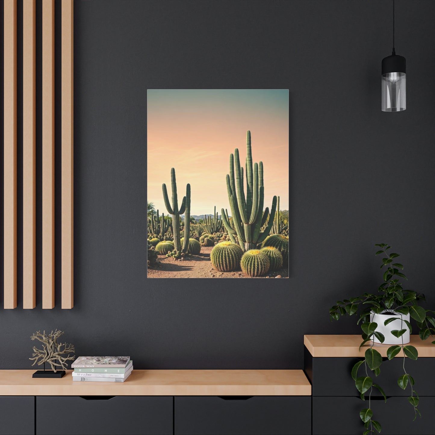 Sonoran Desert Cactus Garden Wall Art & Canvas Prints