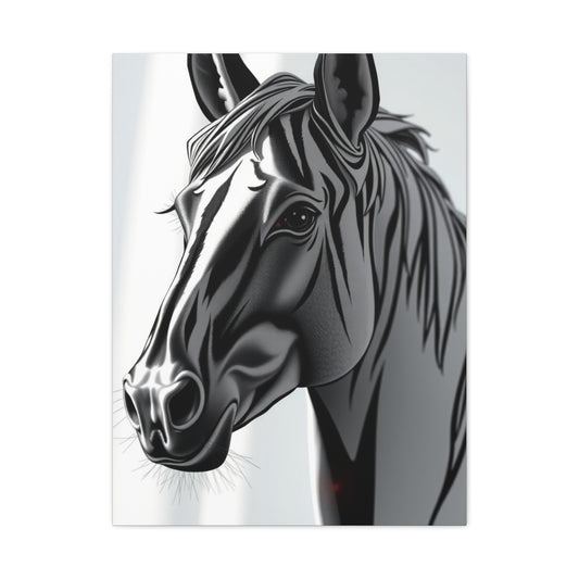 Vision Black and White Illustrations Art Art Wall Art & Canvas Print