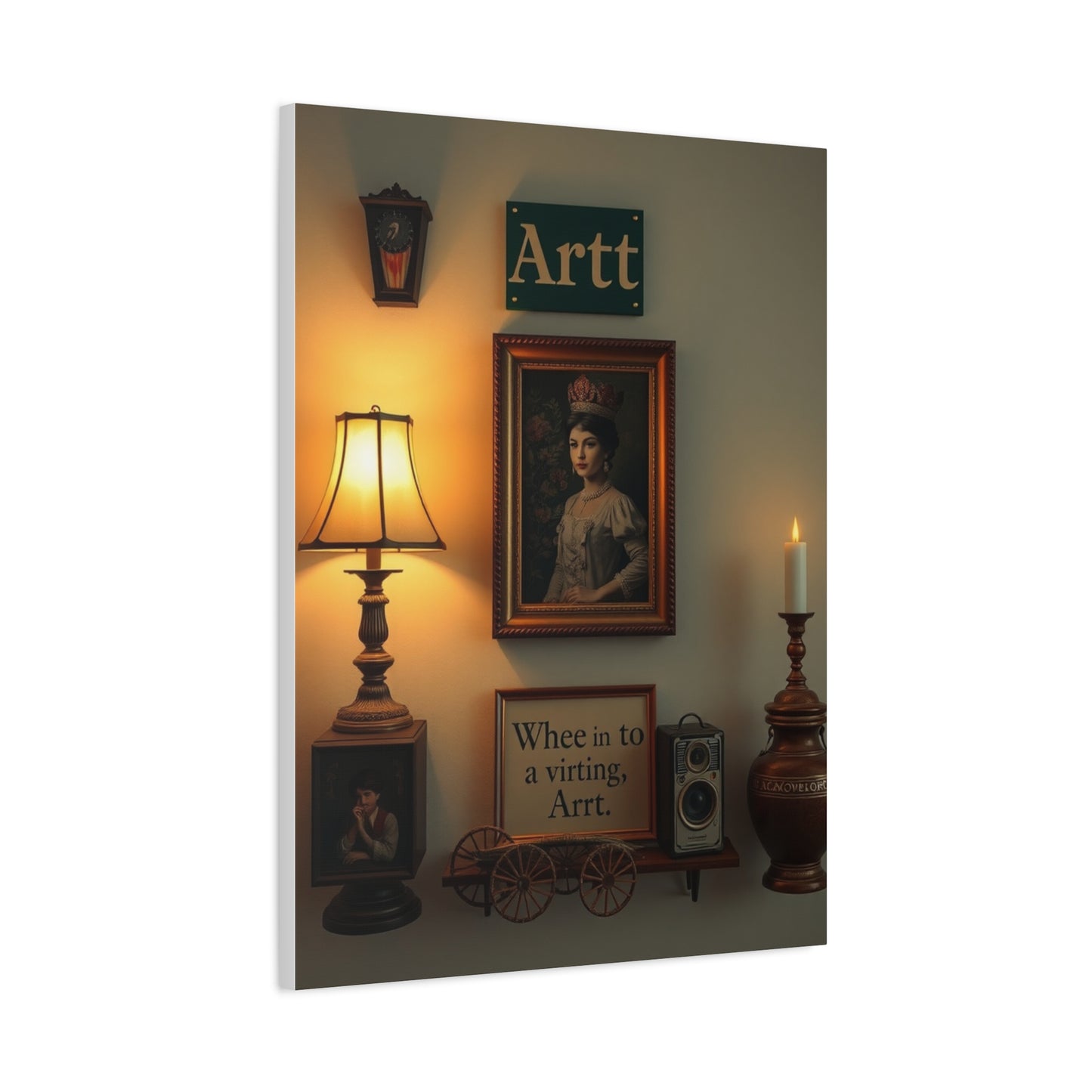 Nostalgic Harmony Canvas Wall Art & Canvas Print