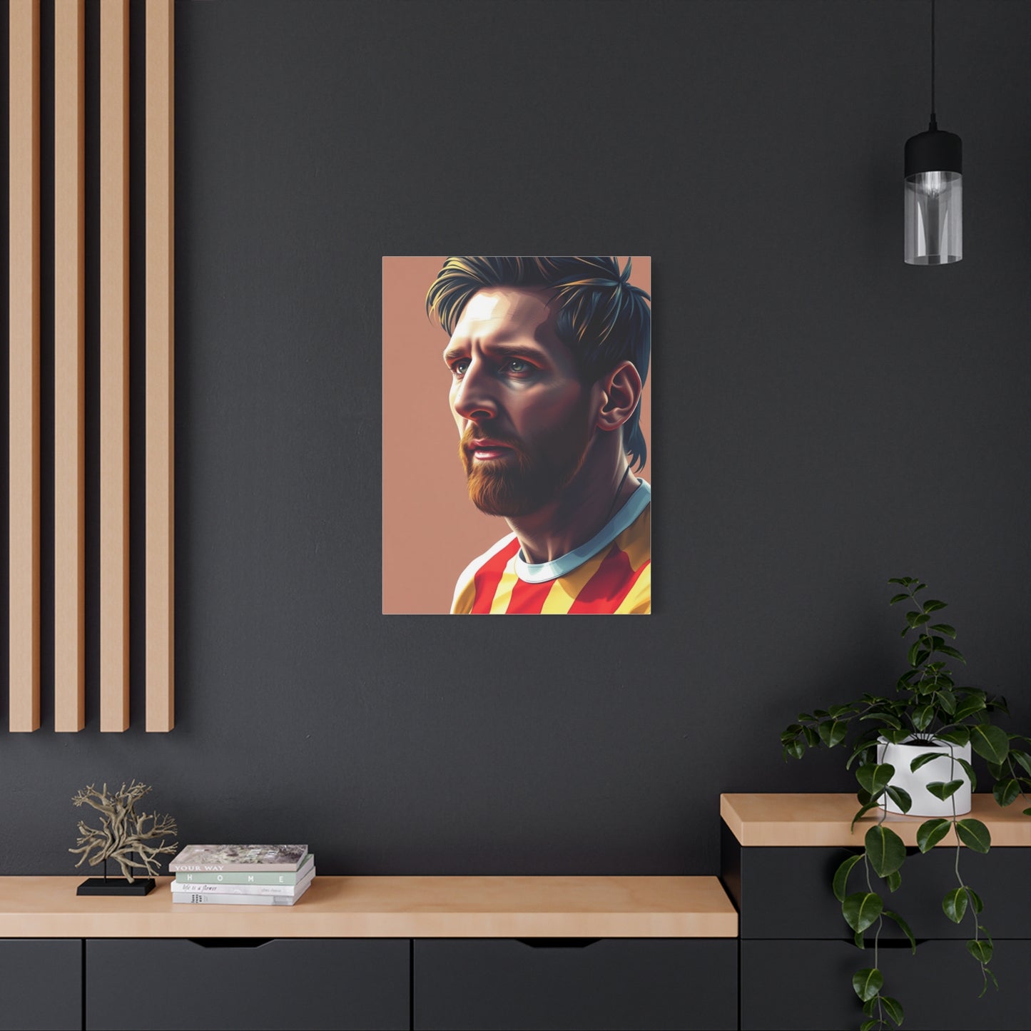 Lionel Messi: Canvas of Brilliance Wall Art & Canvas Print