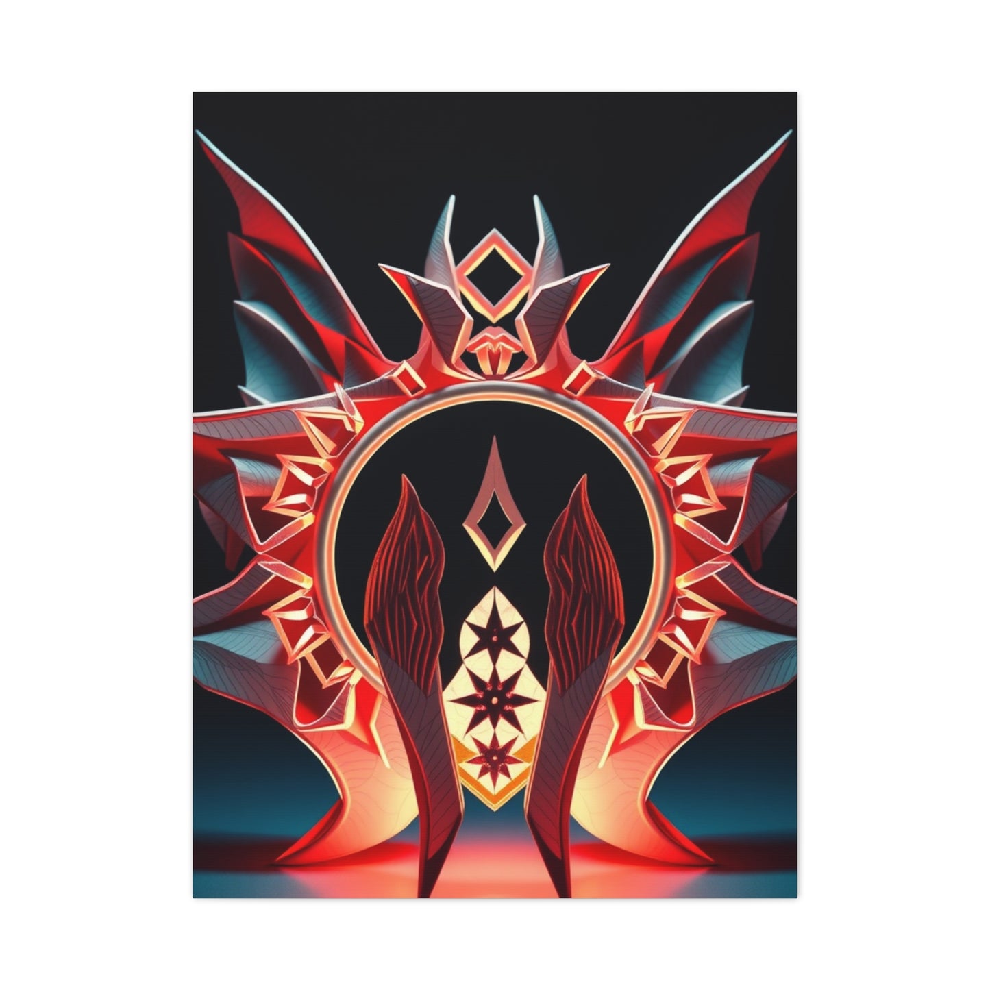 Folded Harmony Masterpiece Wall Art & Canvas Print