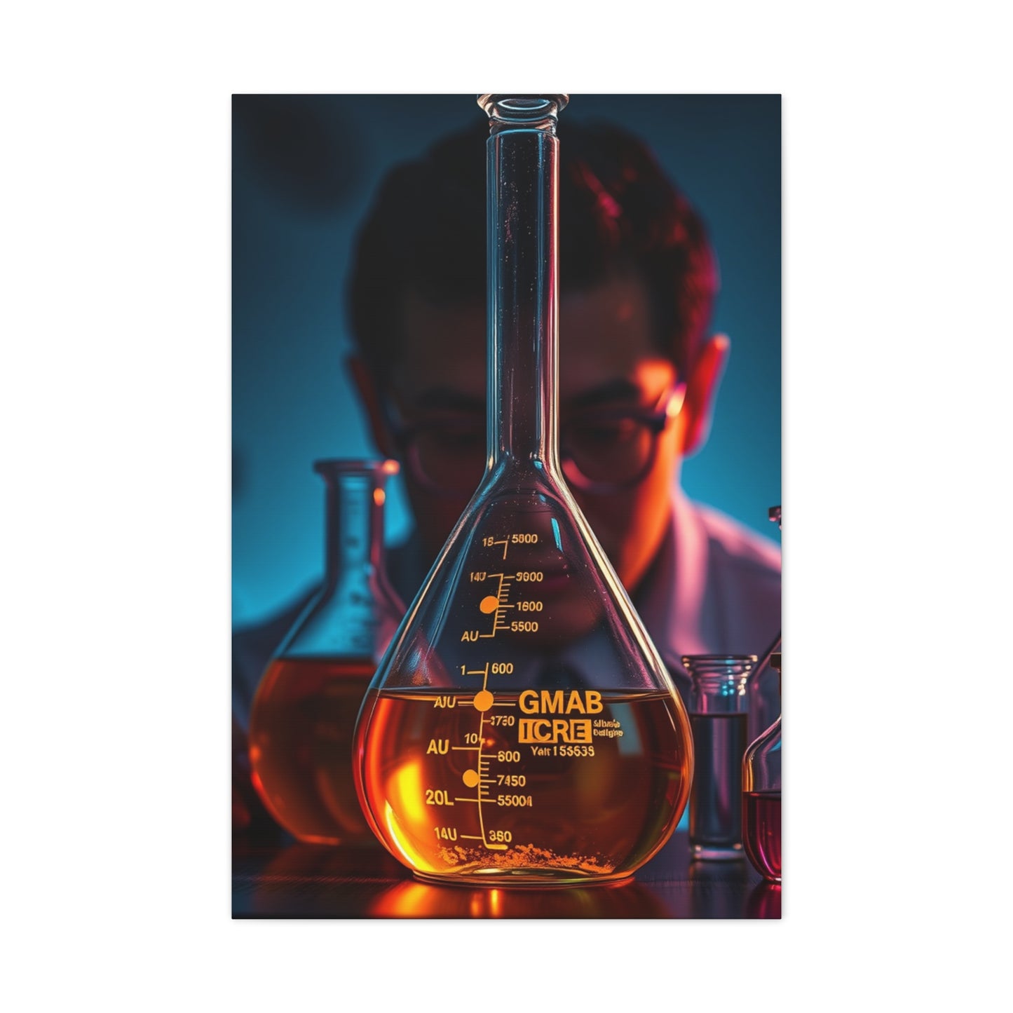 Chemistry Art Luxury Canvas Wall Art & Canvas Print