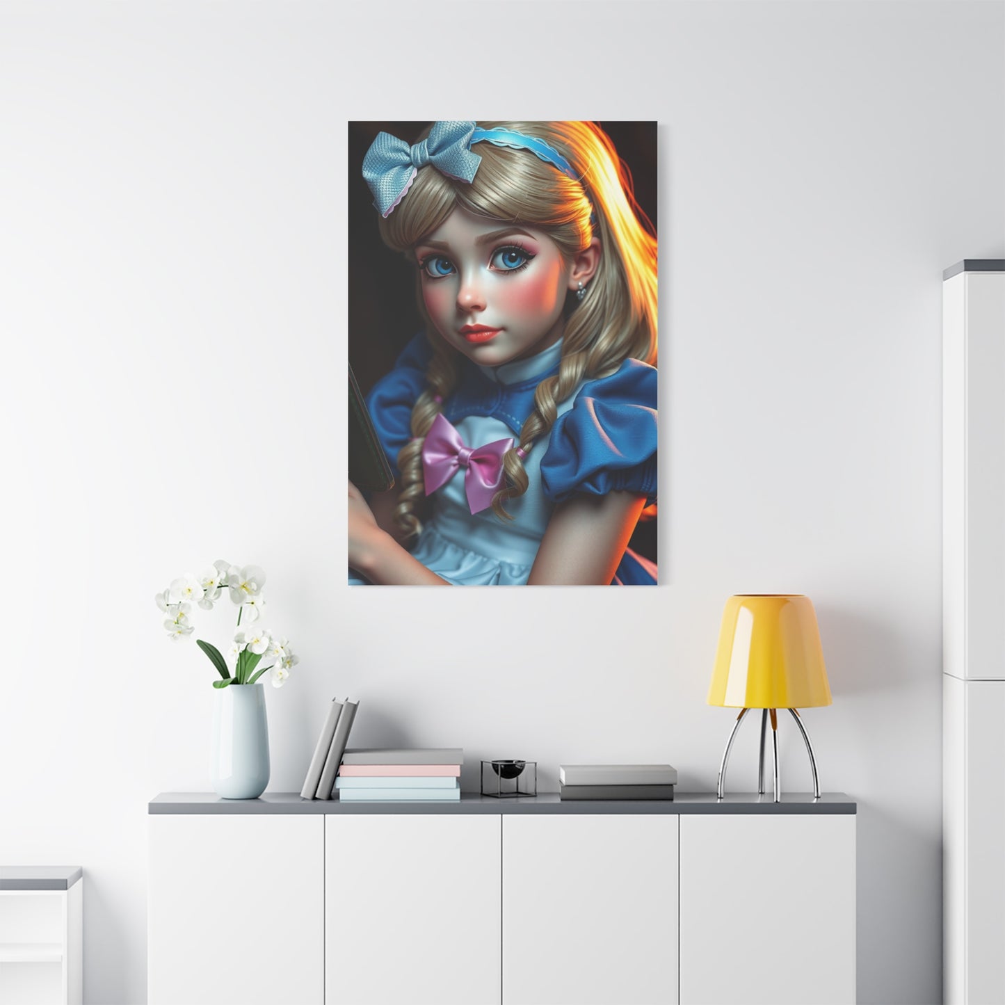 Alice In Wonderland Characters Art Supreme Gallery Wall Art & Canvas Print