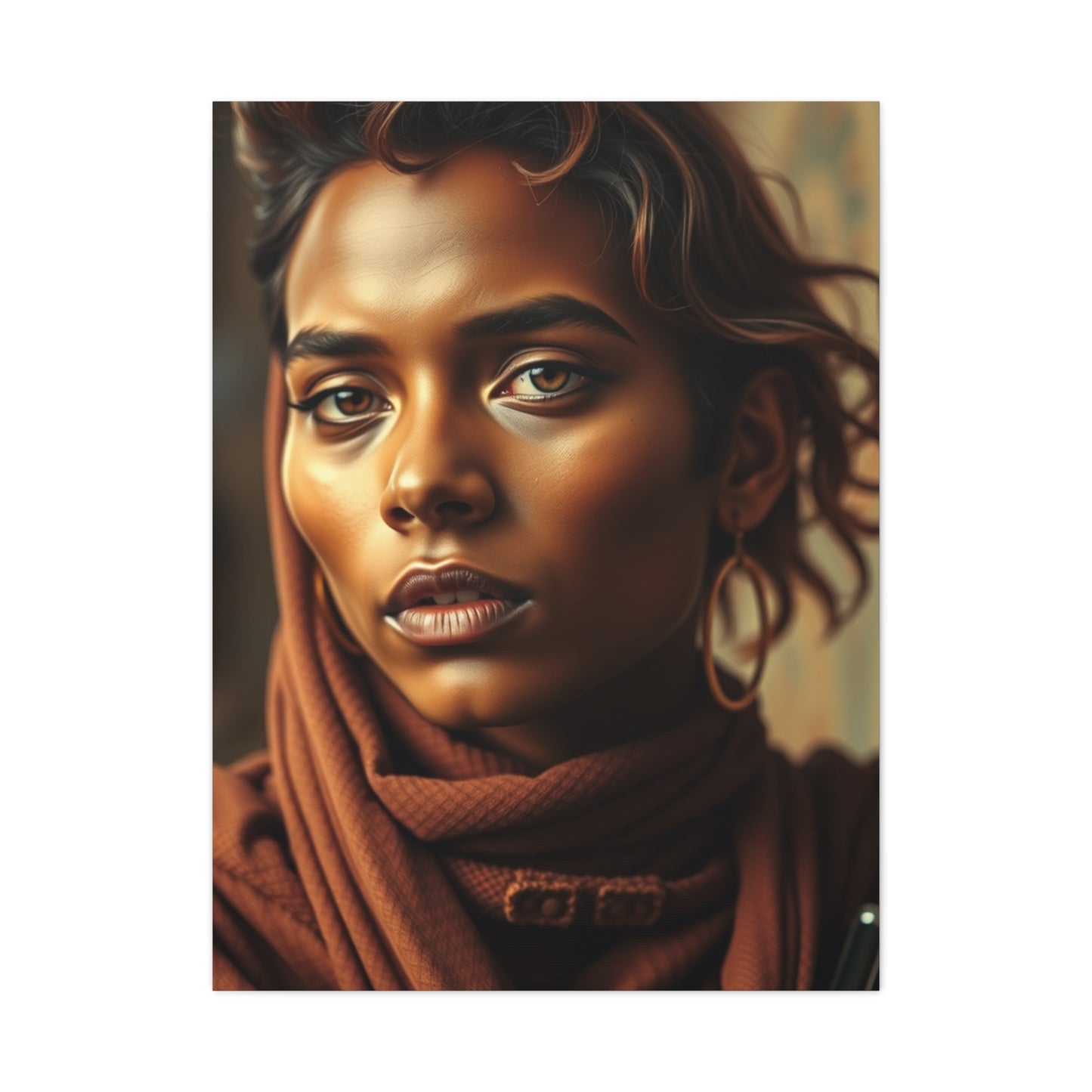 Shades of Brown Art Refined Canvas Wall Art & Canvas Print