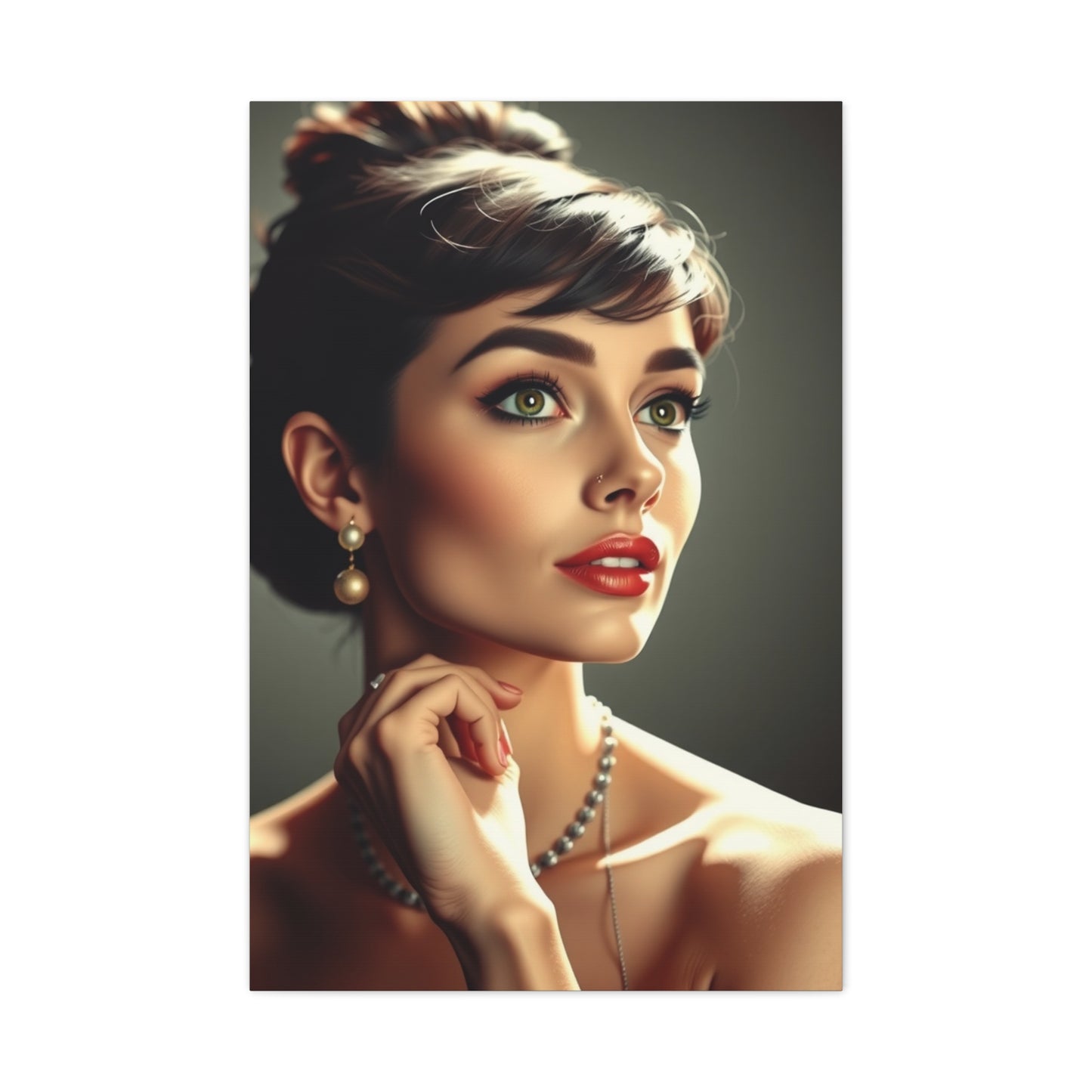 Masterpiece Audrey Hepburn Art Vision Wall Art & Canvas Print