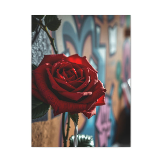 Roses in Urban Symphony Wall Art & Canvas Print