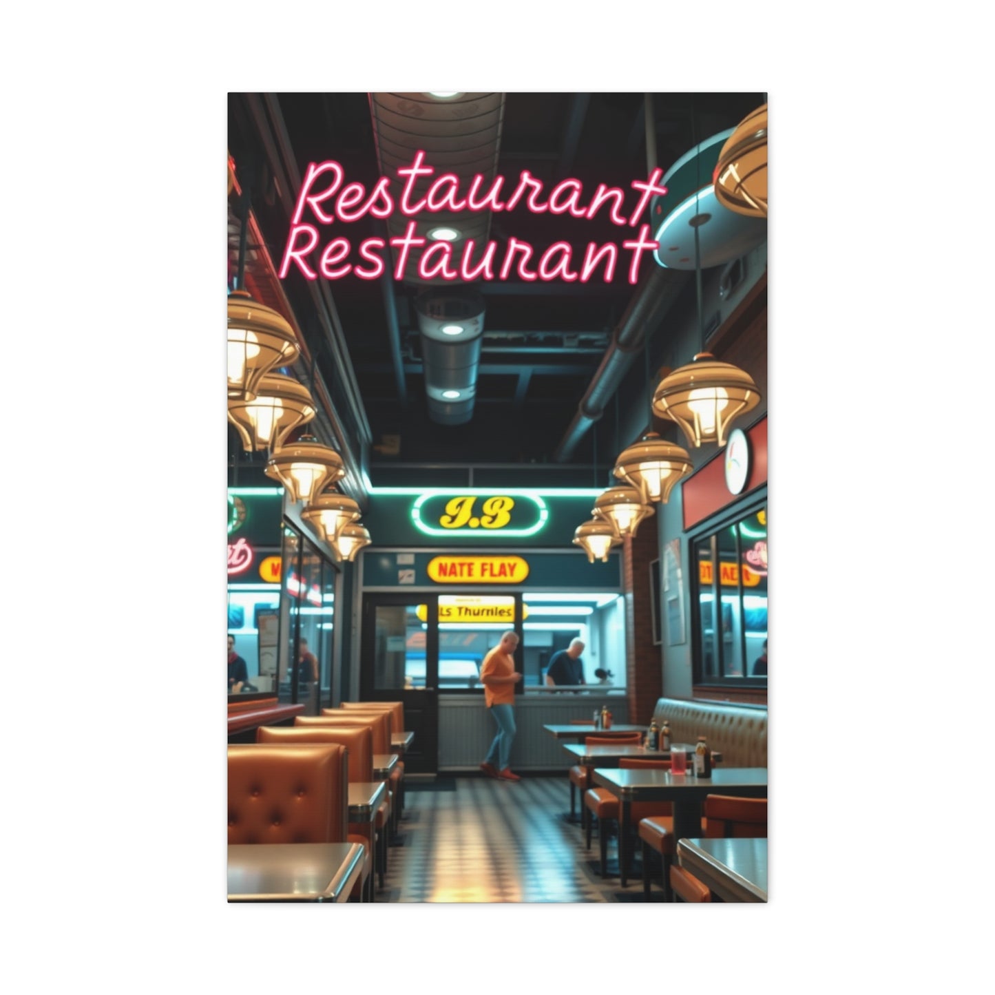 Restaurant & Diner Art Supreme Gallery Wall Art & Canvas Print