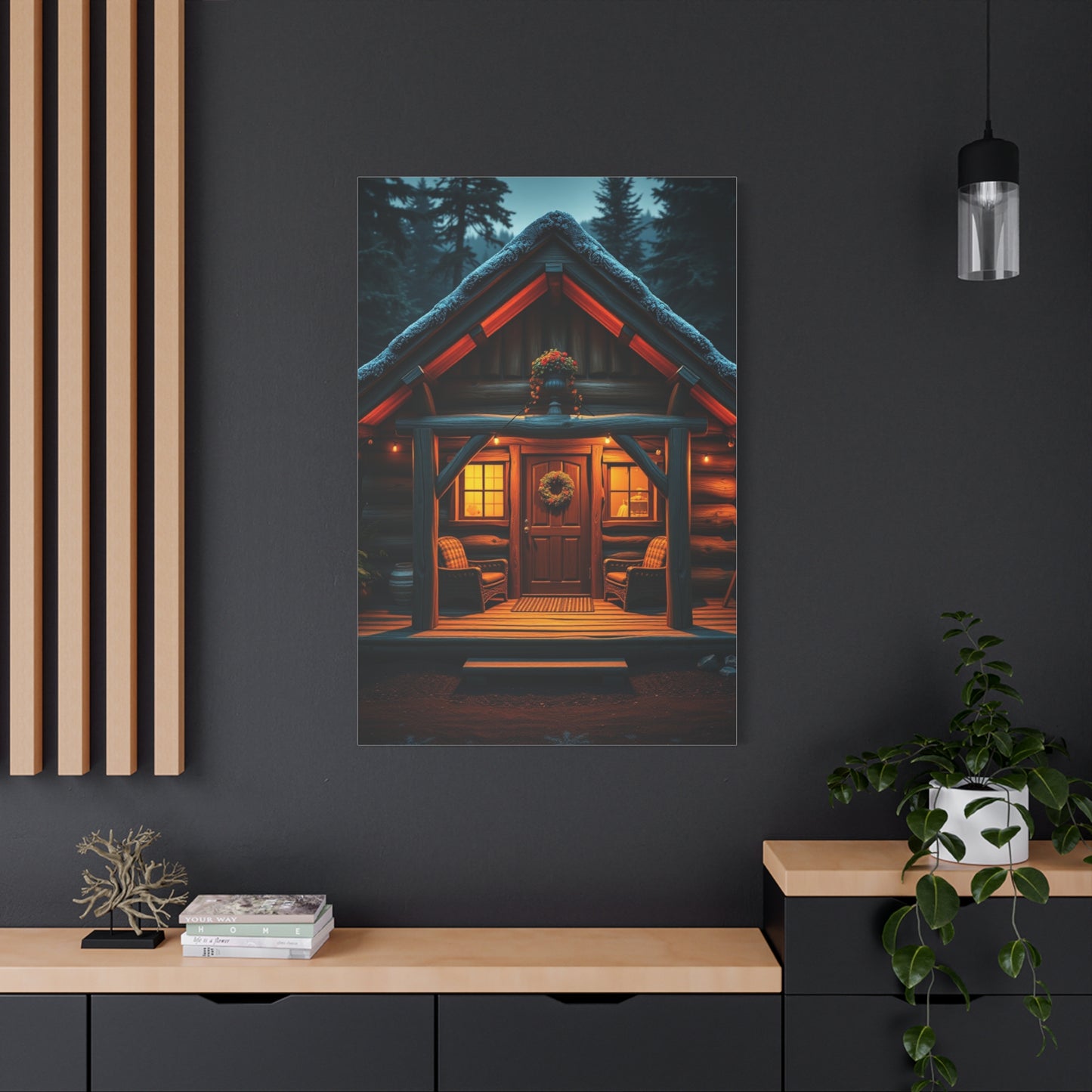 Cabin Art Refined Canvas Wall Art & Canvas Print