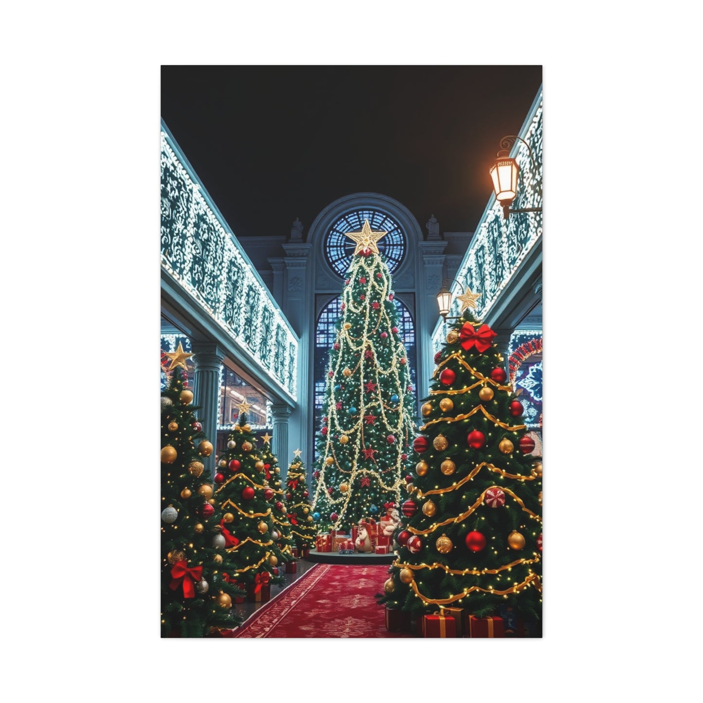 Lavish Christmas Reverie Canvas