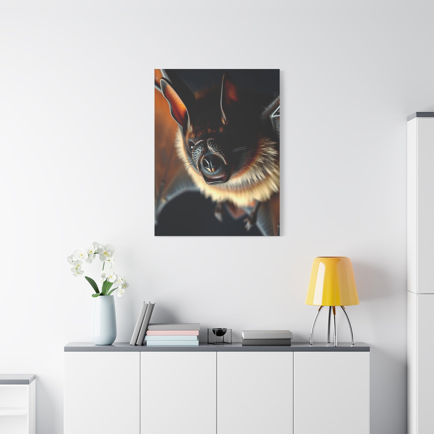 Vision Bat Art Art Wall Art & Canvas Print