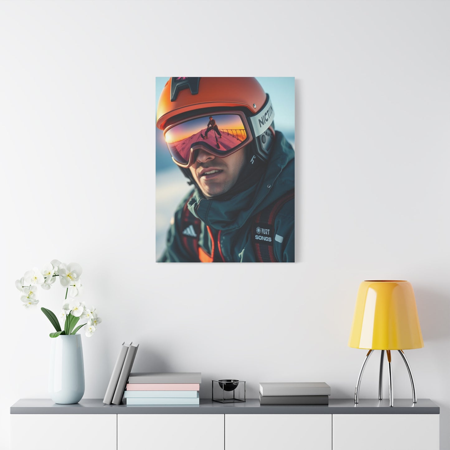 Skiing Art Supreme Gallery Wall Art & Canvas Print
