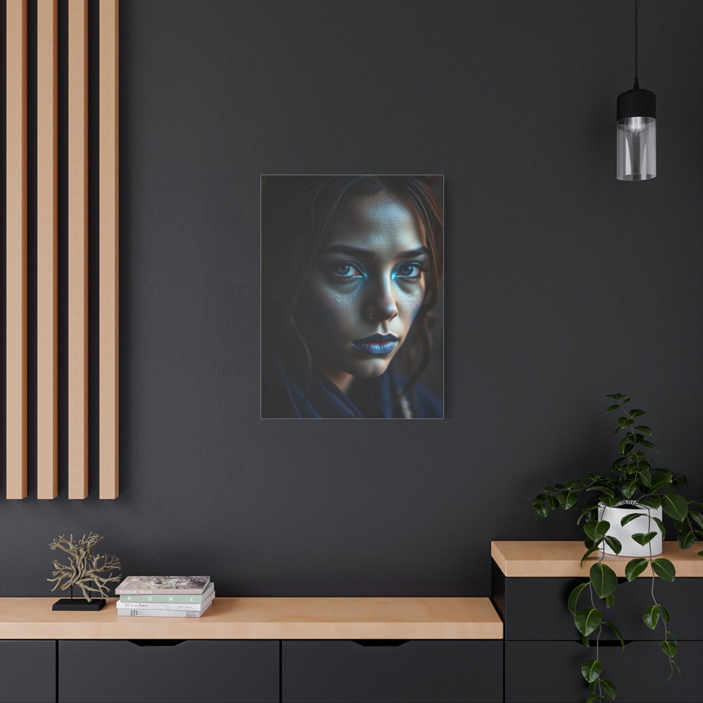 Indigo Reverie Masterpiece Wall Art & Canvas Print