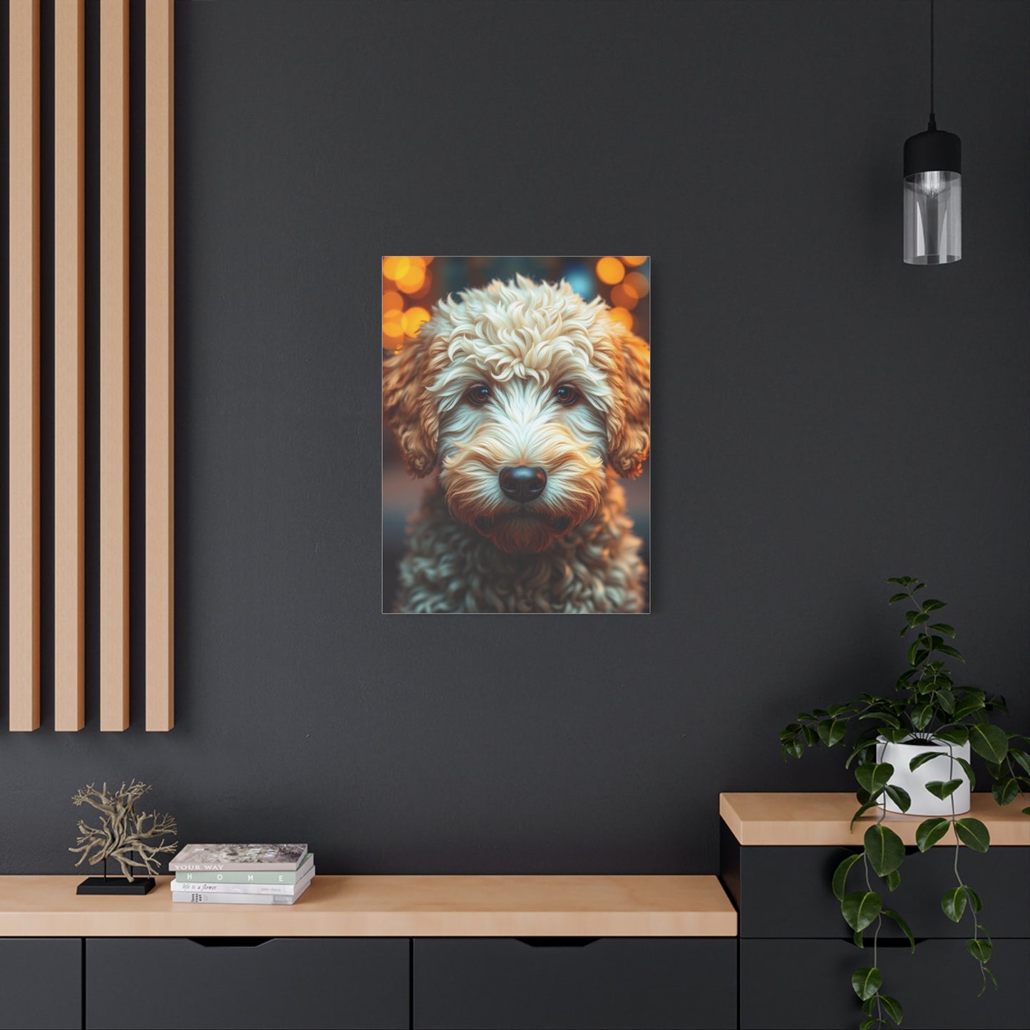 Golden Doodle Art Refined Canvas Wall Art & Canvas Print
