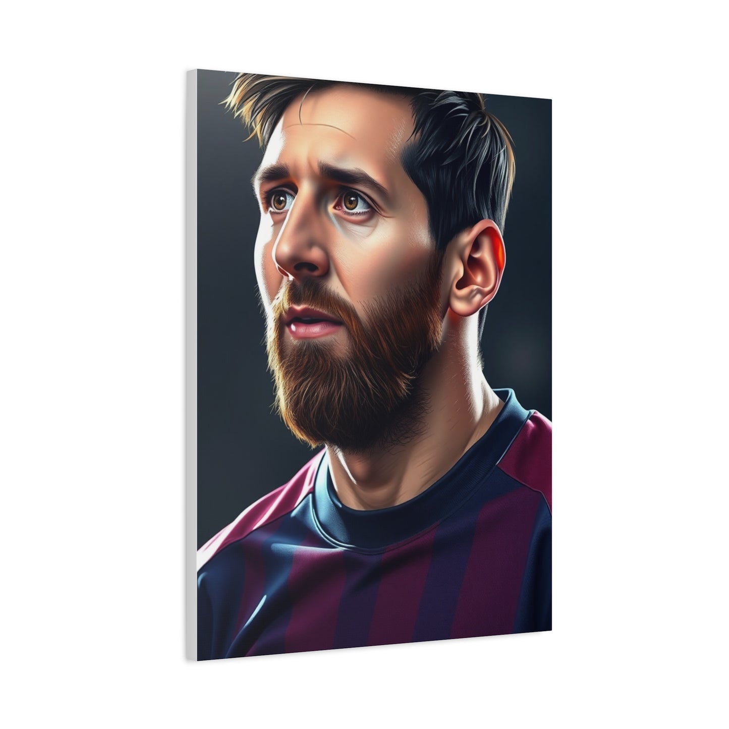 Ethereal Messi: Artistry on Canvas Wall Art & Canvas Print