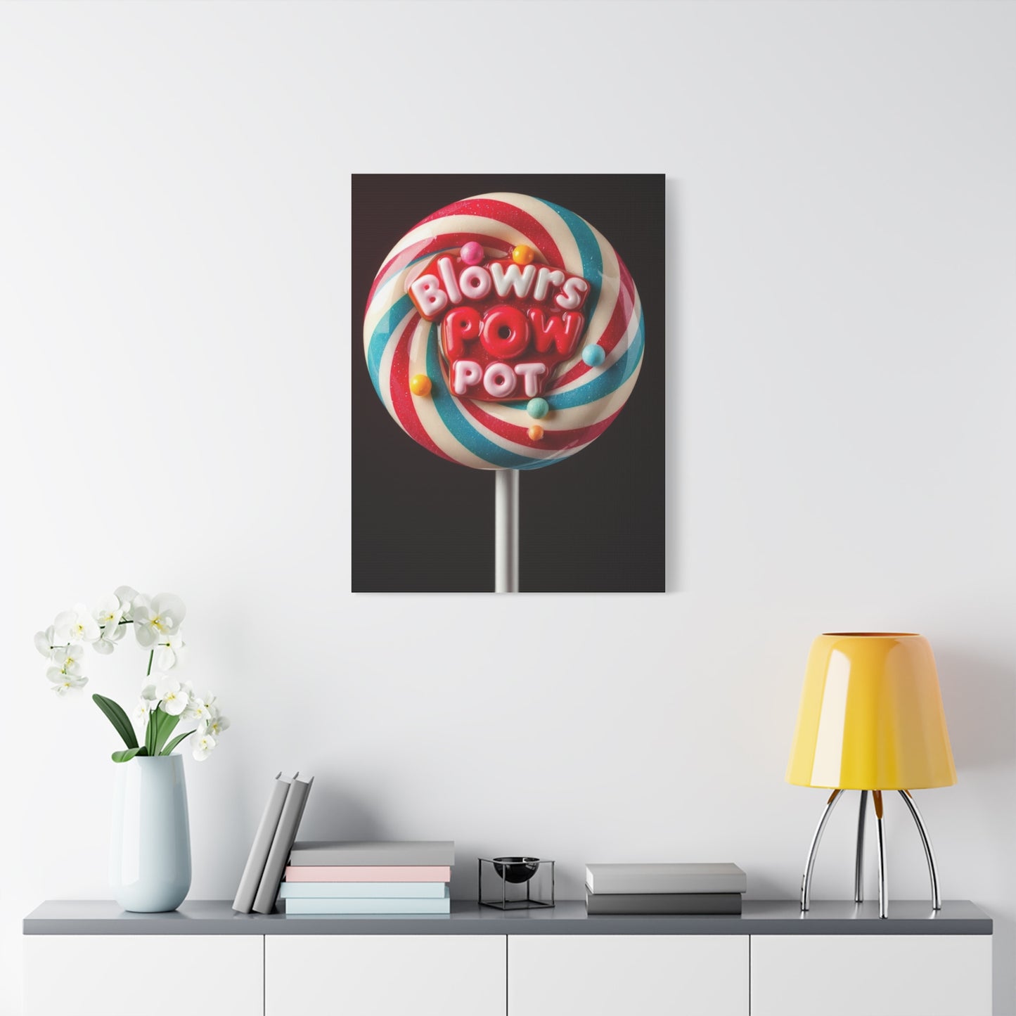 Refined Sugar Pop Vignette Wall Art & Canvas Print