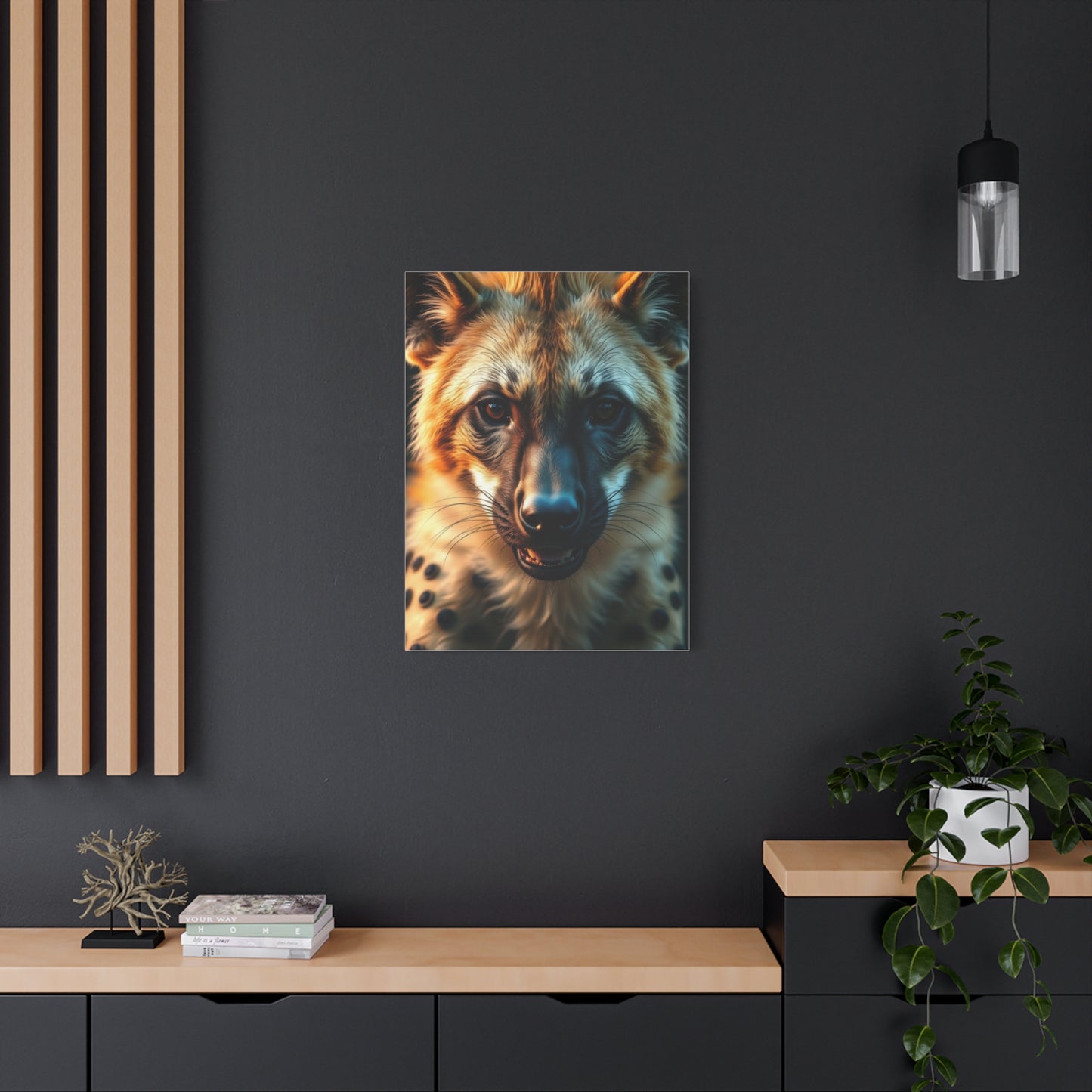 Vision Hyenas Art Art Wall Art & Canvas Print