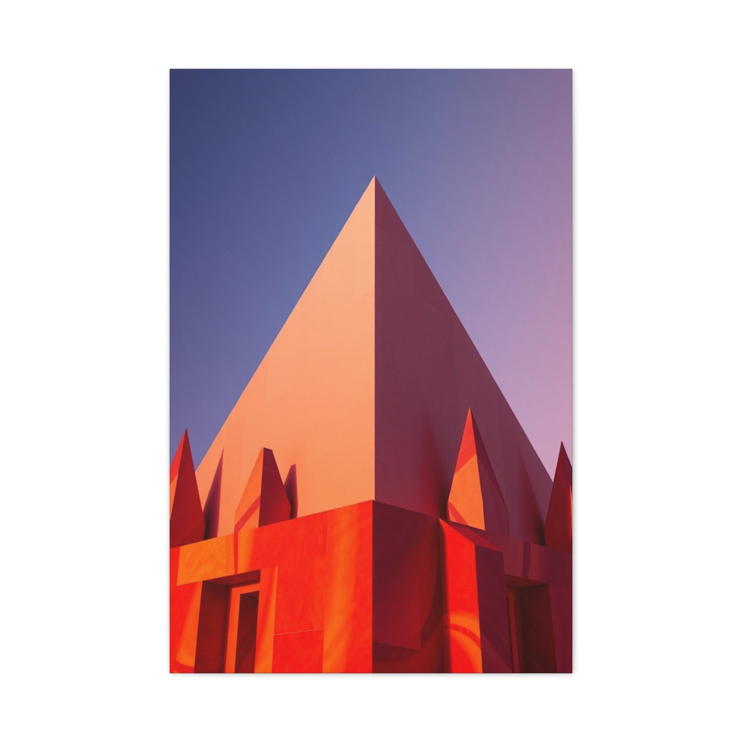 Prismatic Geometric Radiance Wall Art & Canvas Print